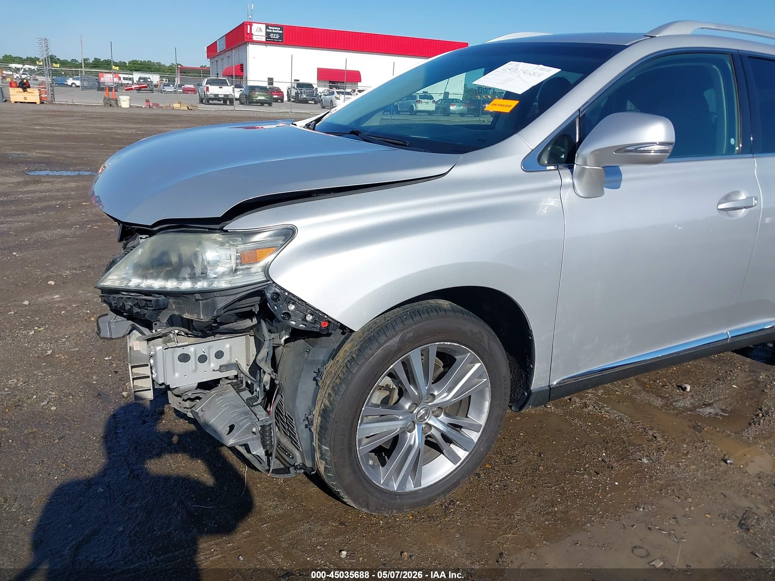 2015 Lexus Rx 350   Silver vin: 2T2ZK1BA9FC180800