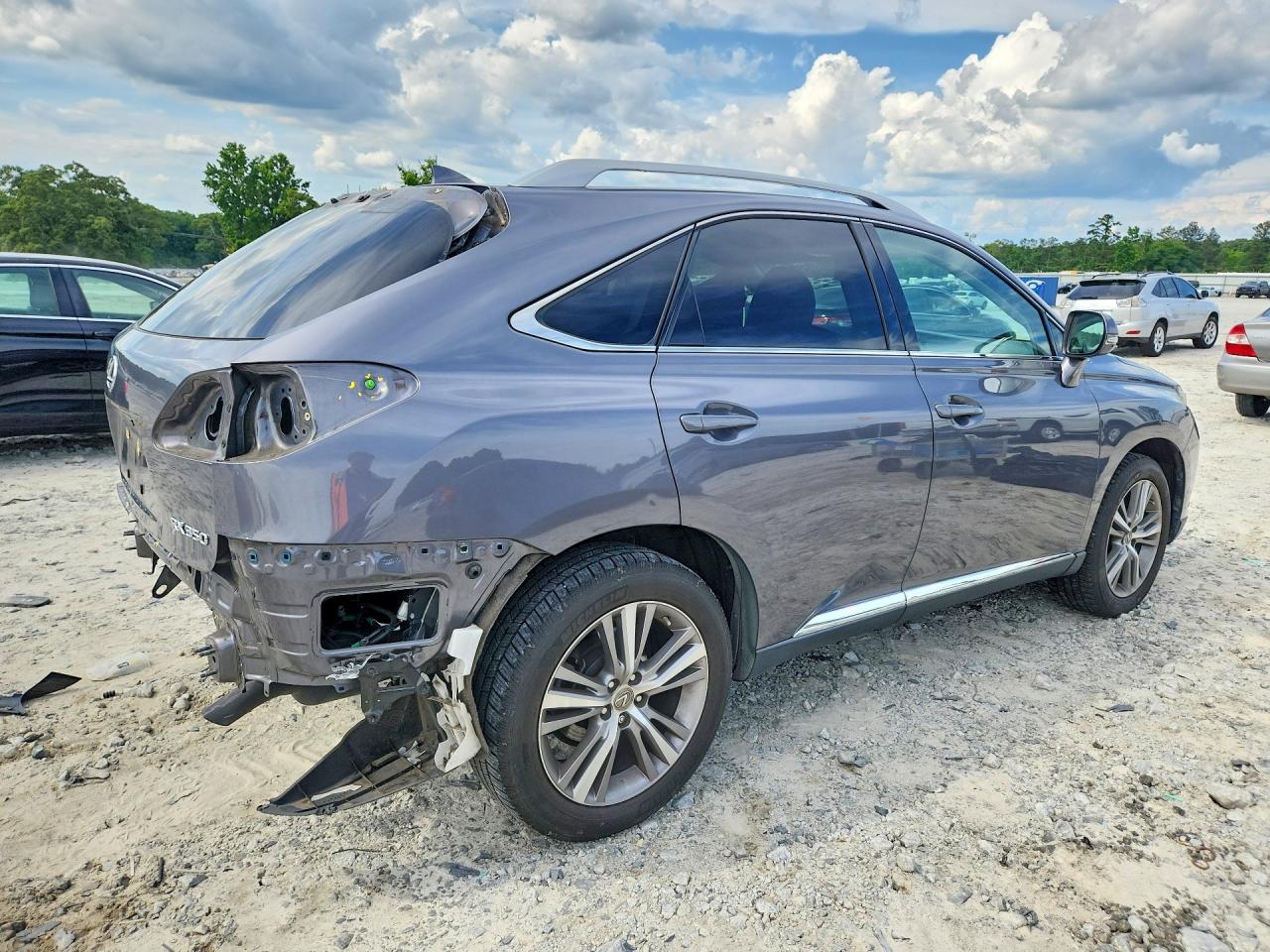 2015 Lexus Rx 350 Gray vin: 2T2ZK1BA9FC181090
