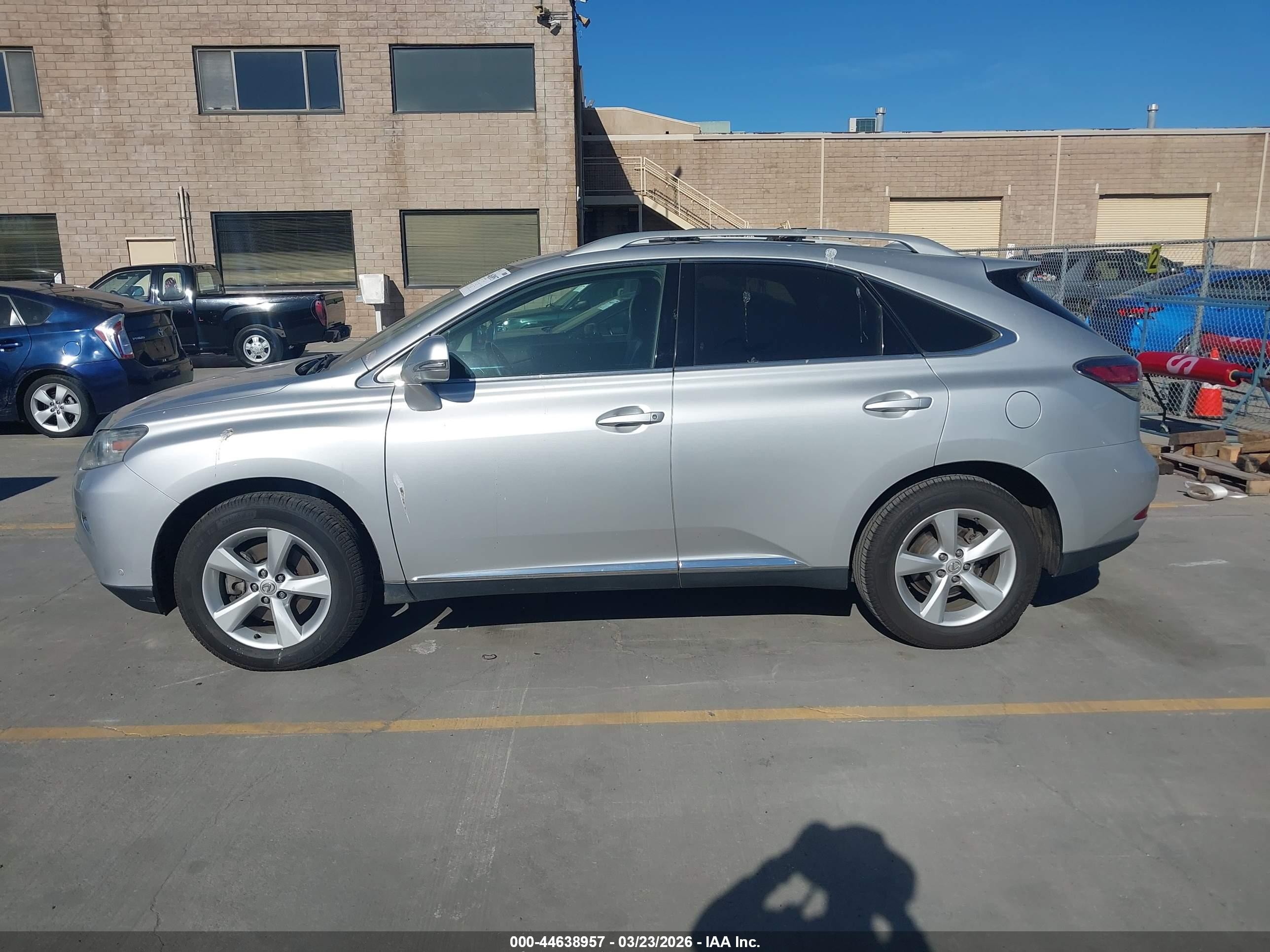 2015 Lexus Rx 350   Silver vin: 2T2ZK1BA9FC183423