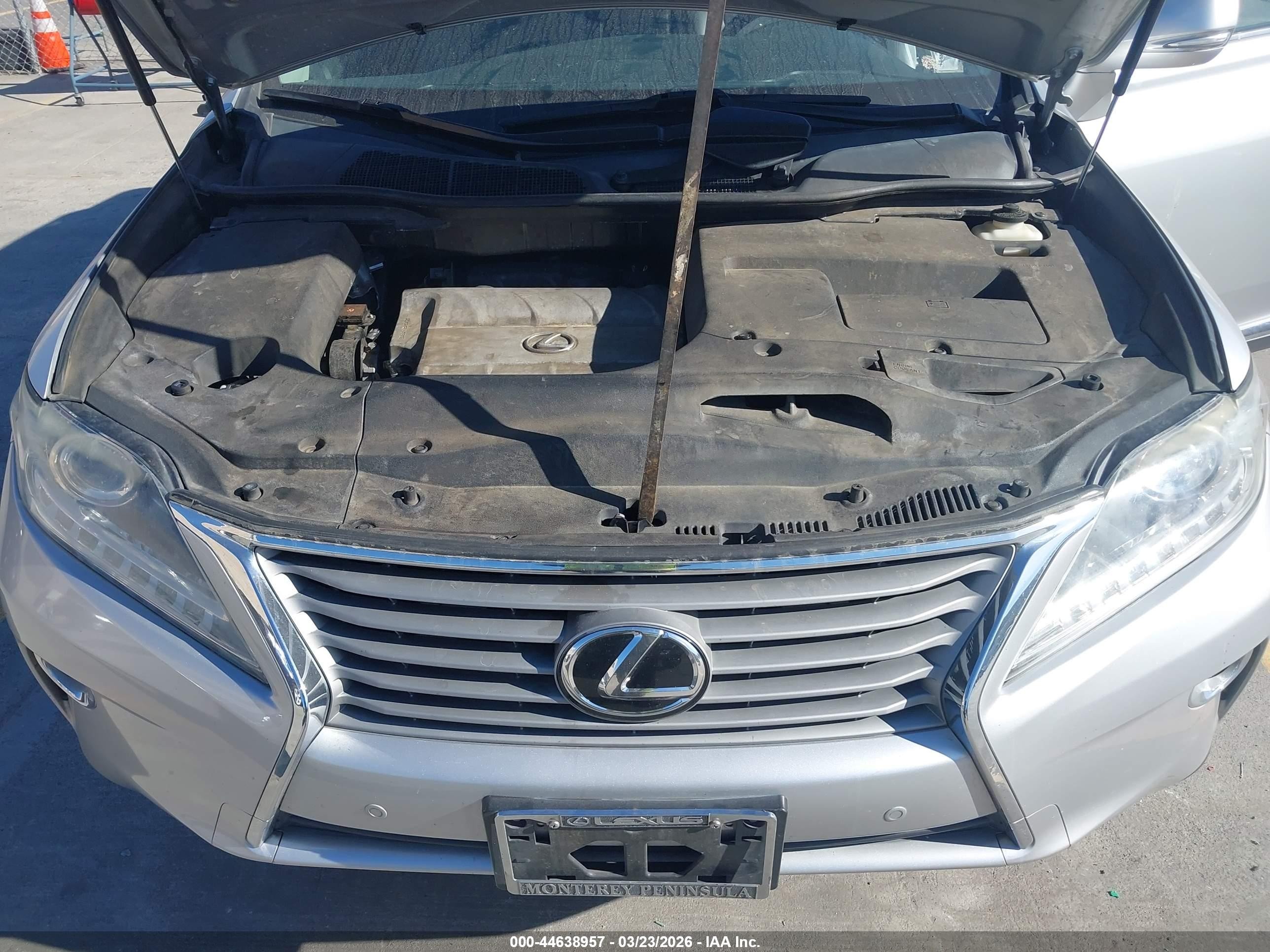 2015 Lexus Rx 350   Silver vin: 2T2ZK1BA9FC183423