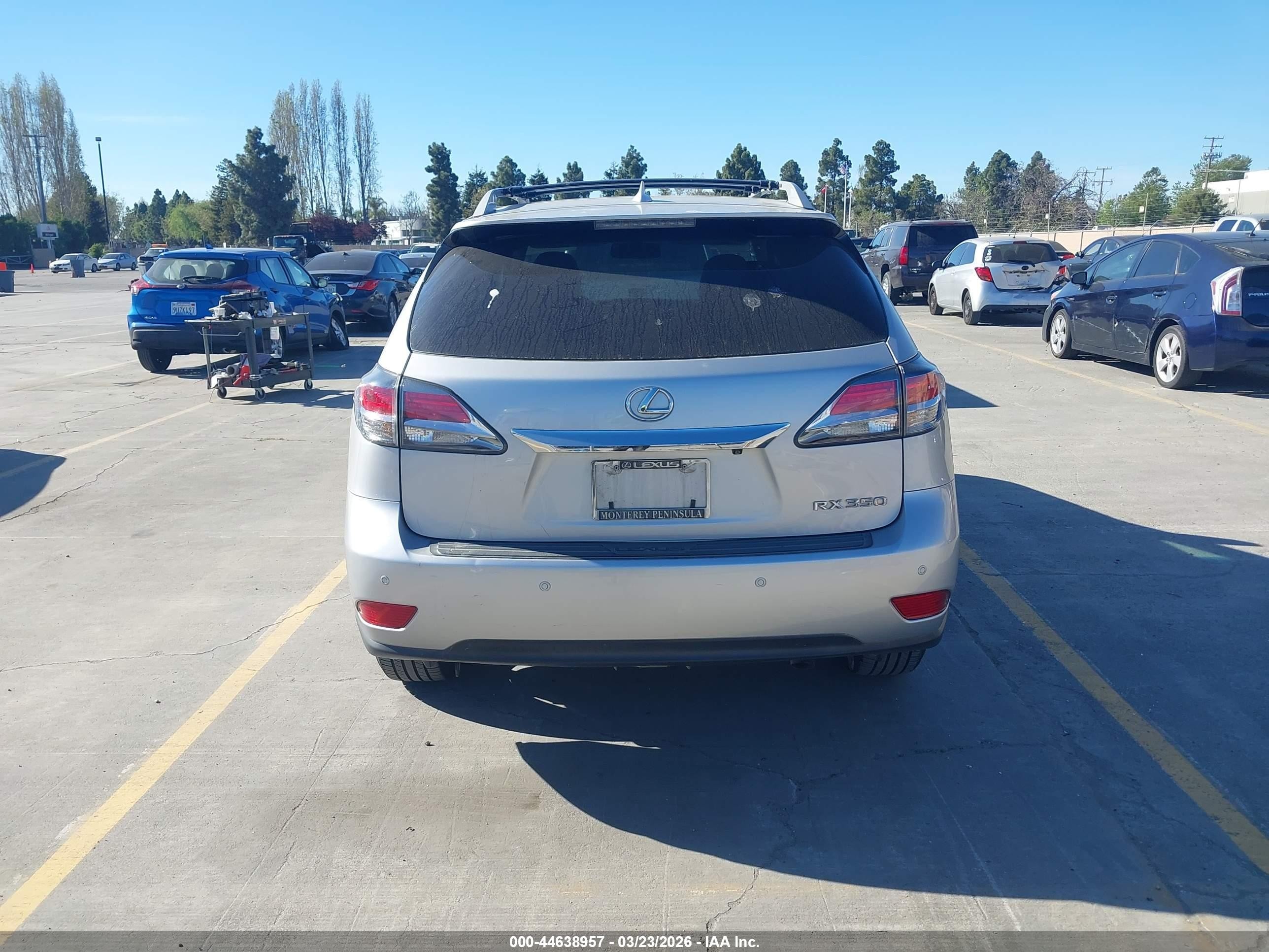 2015 Lexus Rx 350   Silver vin: 2T2ZK1BA9FC183423