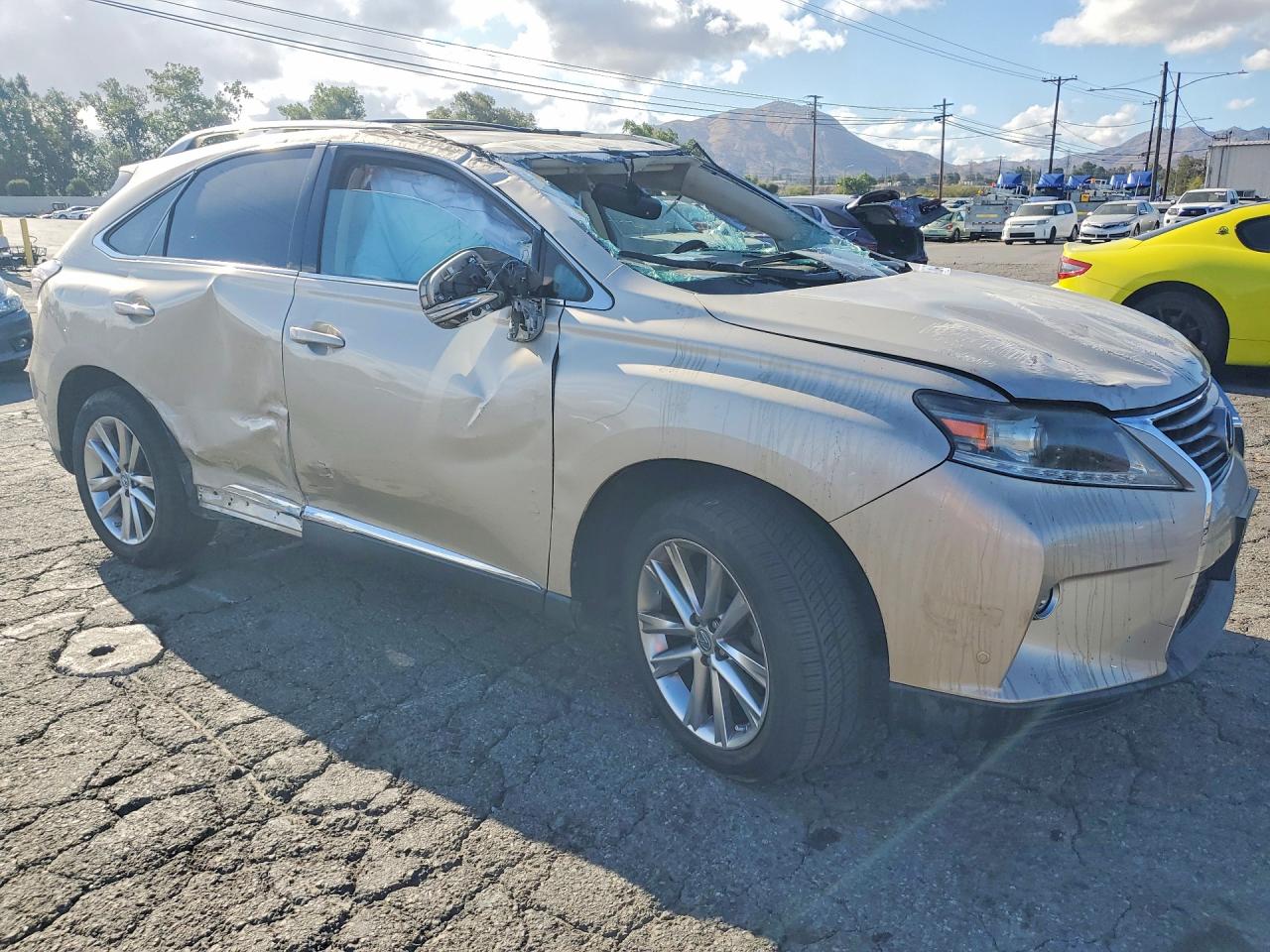 2015 Lexus Rx 350 Silver vin: 2T2ZK1BA9FC184071
