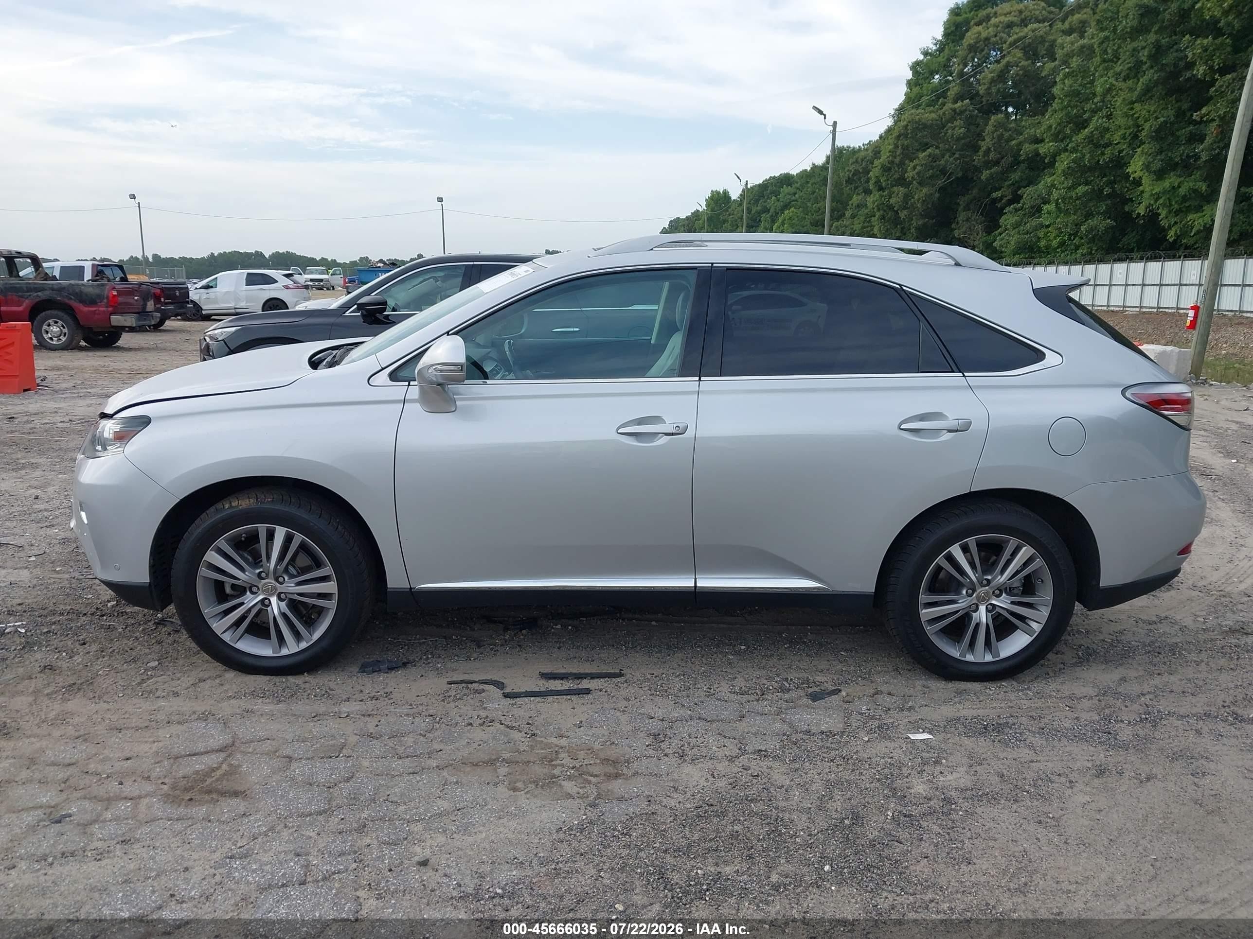 2015 Lexus Rx 350   Silver vin: 2T2ZK1BA9FC186273