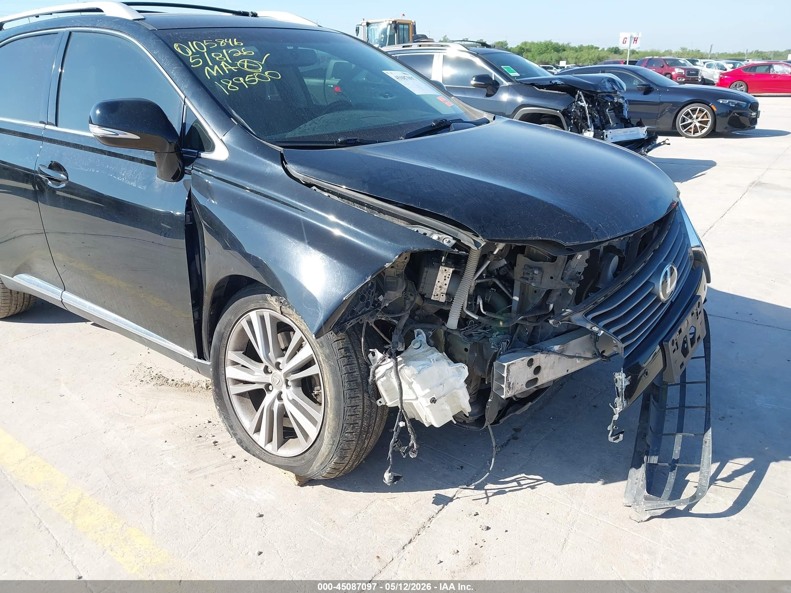 2015 Lexus Rx 350   Black vin: 2T2ZK1BA9FC189500