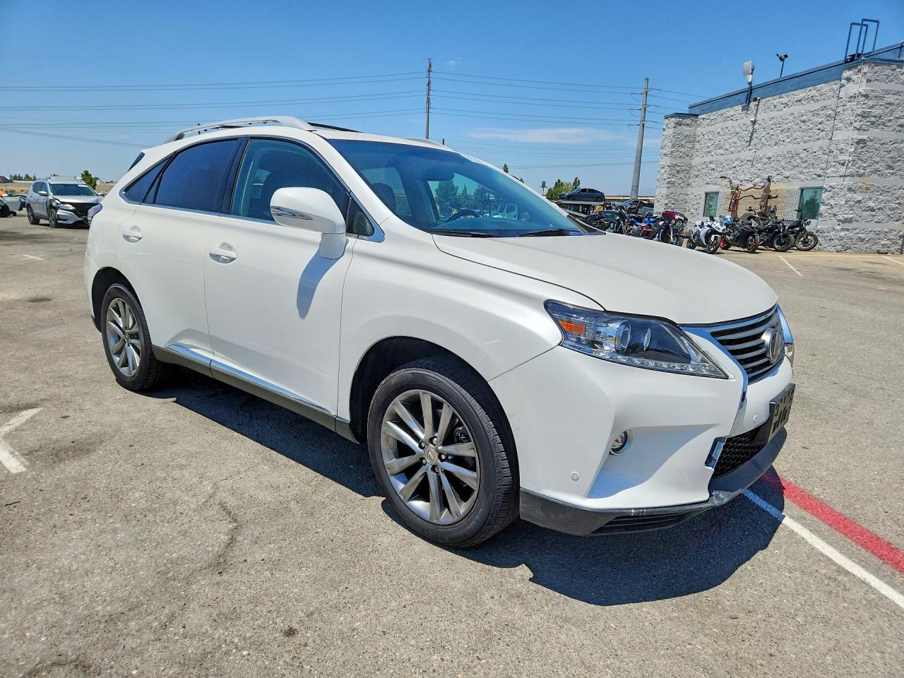 2015 Lexus Rx 350 White vin: 2T2ZK1BA9FC193658