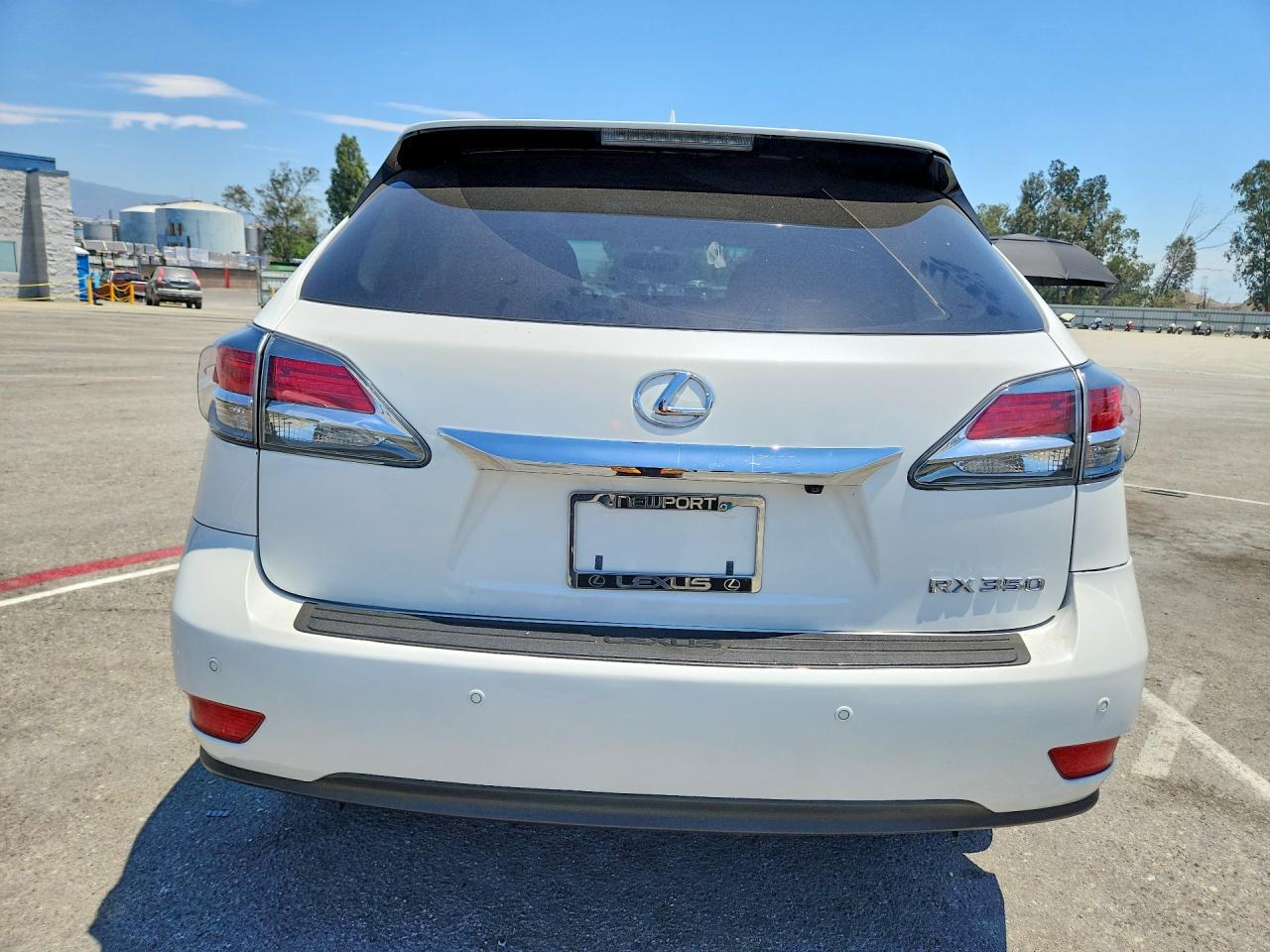 2015 Lexus Rx 350 White vin: 2T2ZK1BA9FC193658