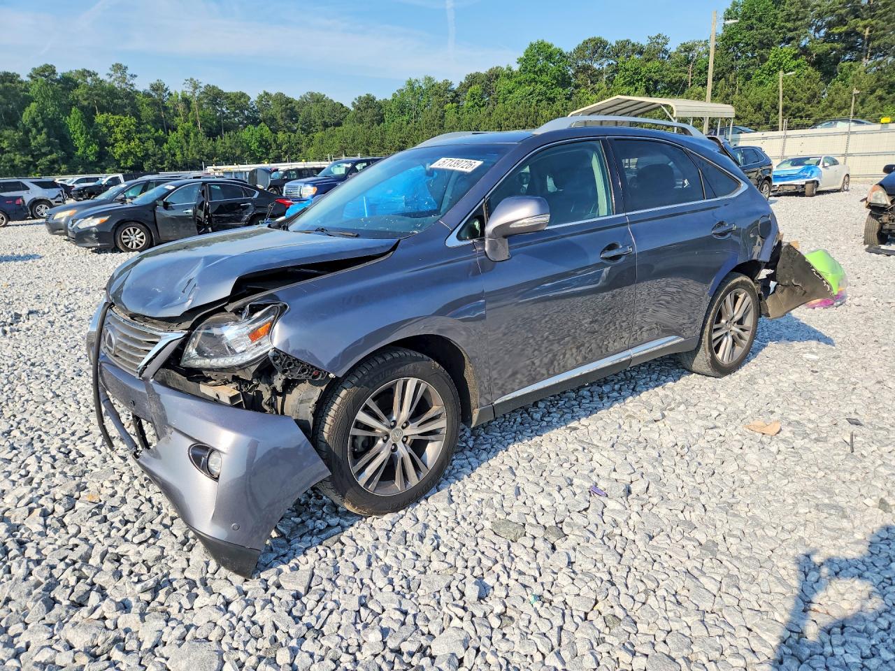 2015 Lexus Rx 350 Gray vin: 2T2ZK1BA9FC199900