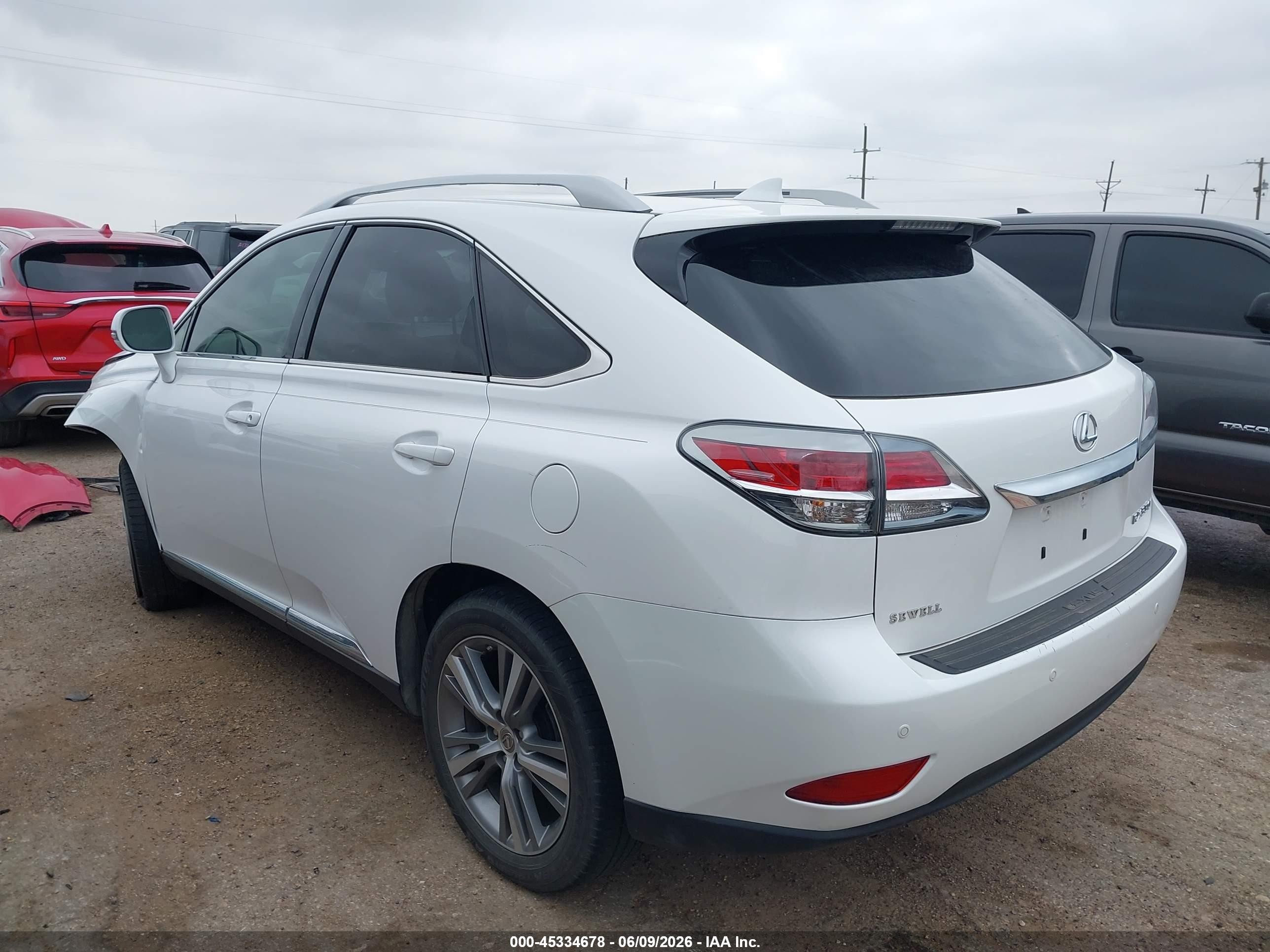 2015 Lexus Rx 350   Белый vin: 2T2ZK1BA9FC205372