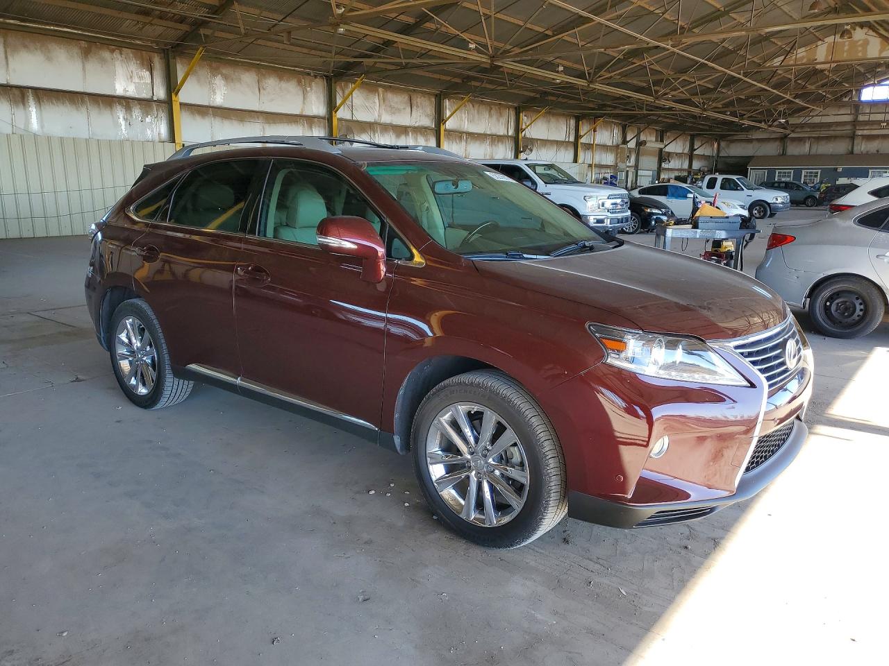 2015 Lexus Rx 350 Base Burgundy vin: 2T2ZK1BA9FC208076