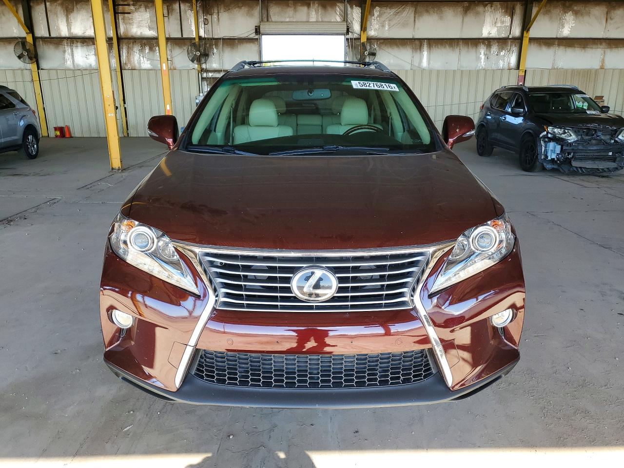 2015 Lexus Rx 350 Base Burgundy vin: 2T2ZK1BA9FC208076