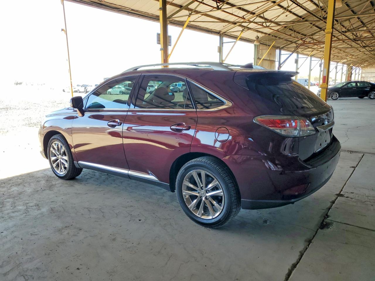 2015 Lexus Rx 350 Base Burgundy vin: 2T2ZK1BA9FC208076