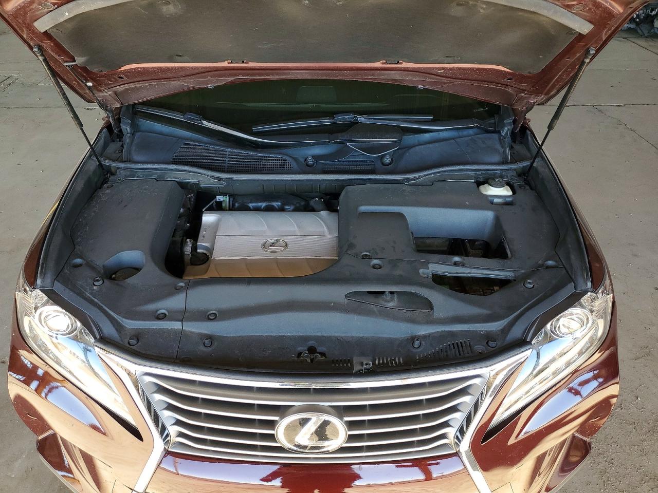 2015 Lexus Rx 350 Base Burgundy vin: 2T2ZK1BA9FC208076