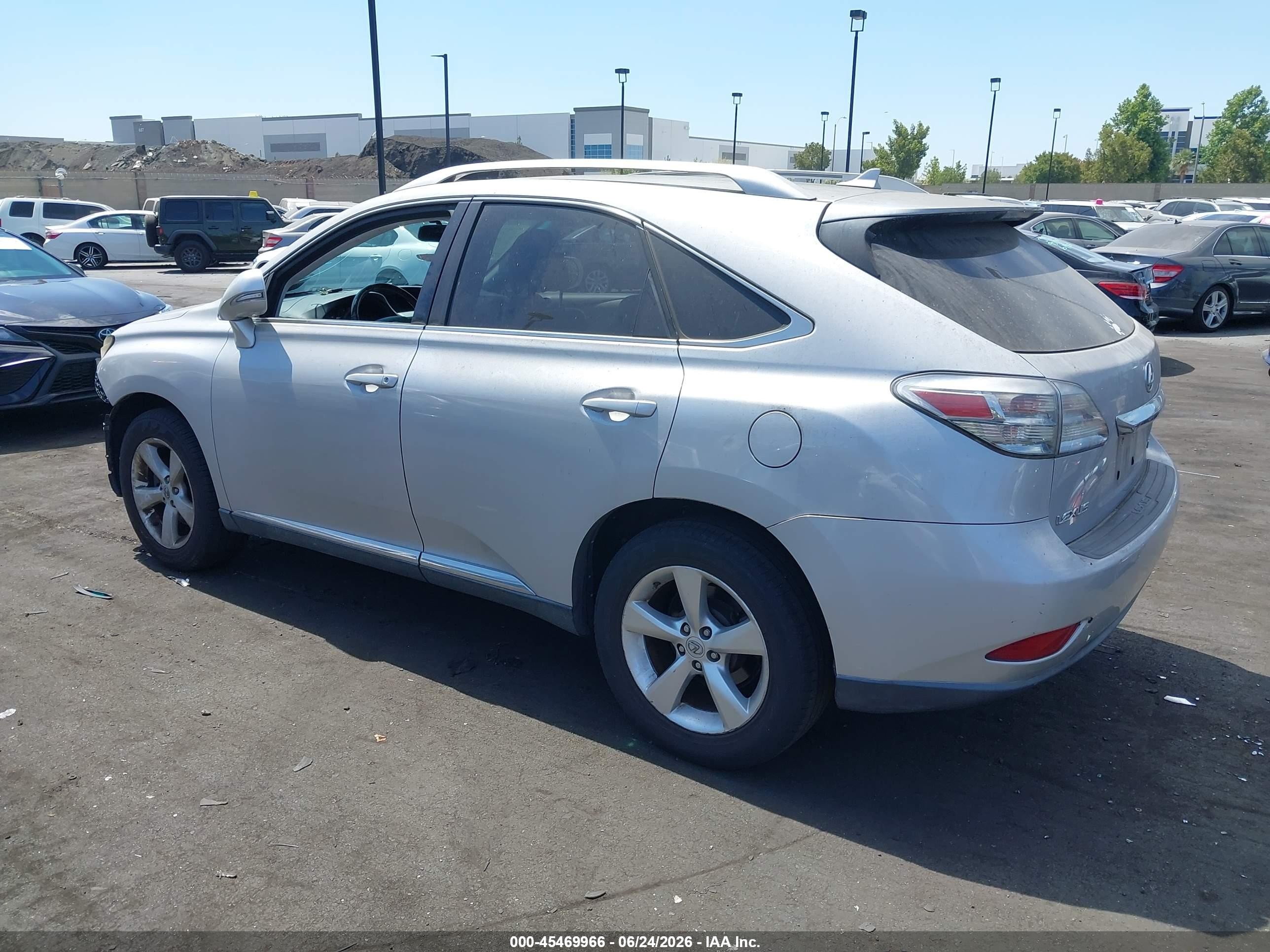 2010 Lexus Rx 350   Silver vin: 2T2ZK1BAXAC001169
