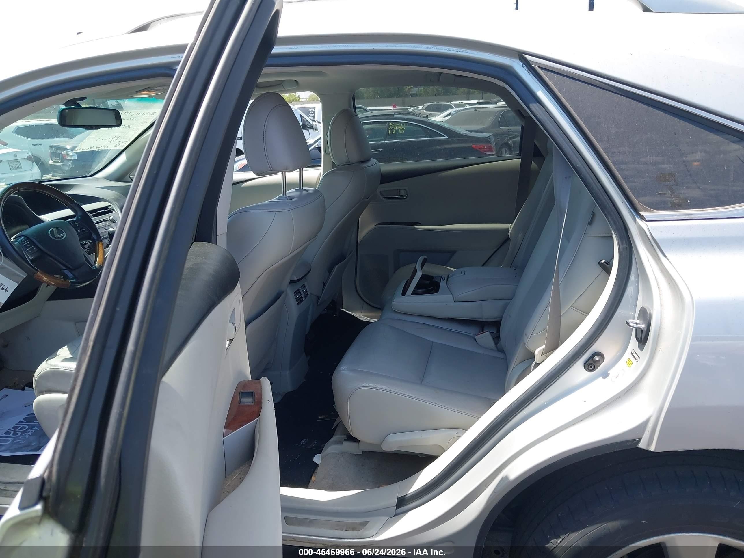2010 Lexus Rx 350   Silver vin: 2T2ZK1BAXAC001169