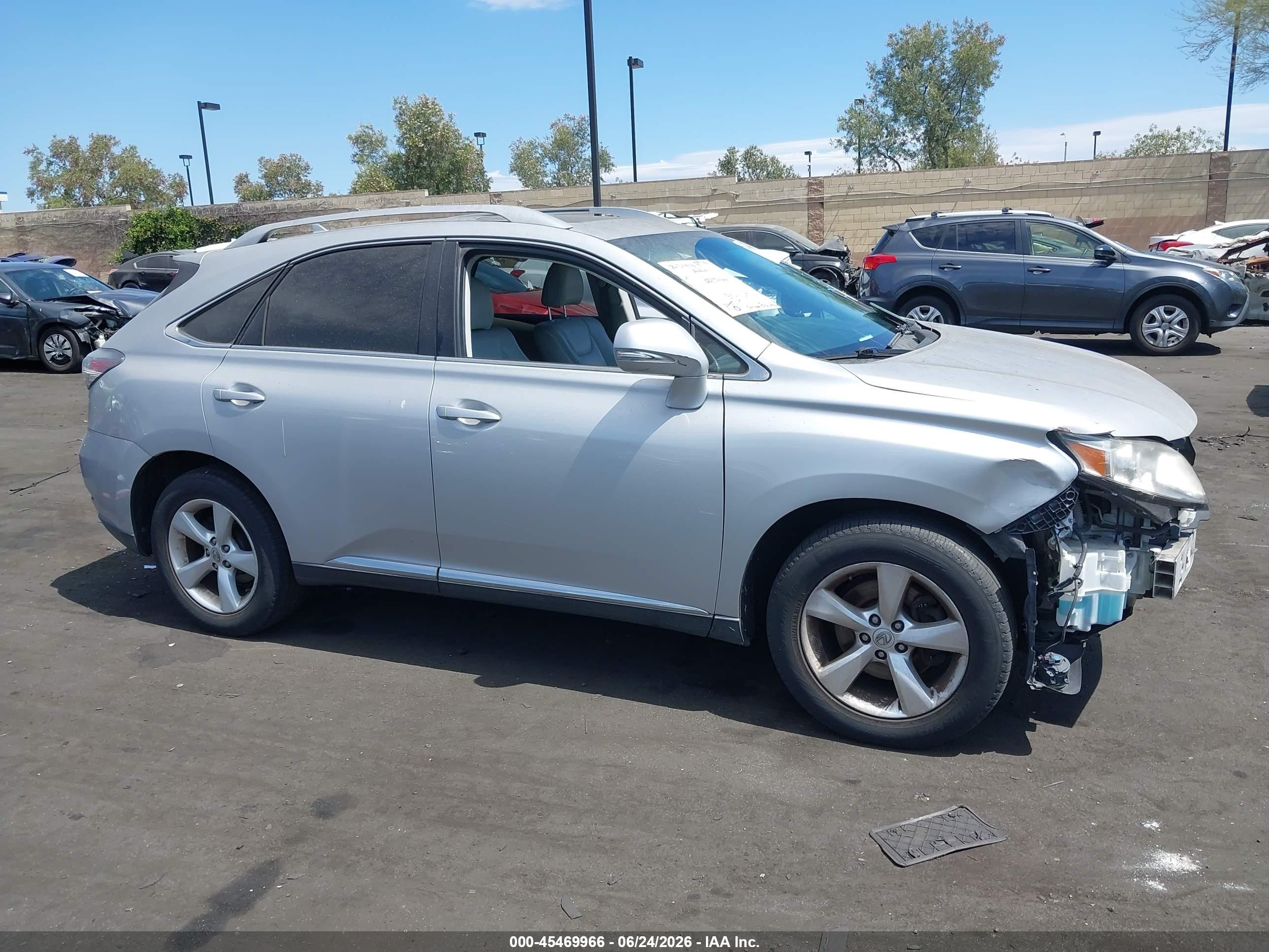 2010 Lexus Rx 350   Silver vin: 2T2ZK1BAXAC001169