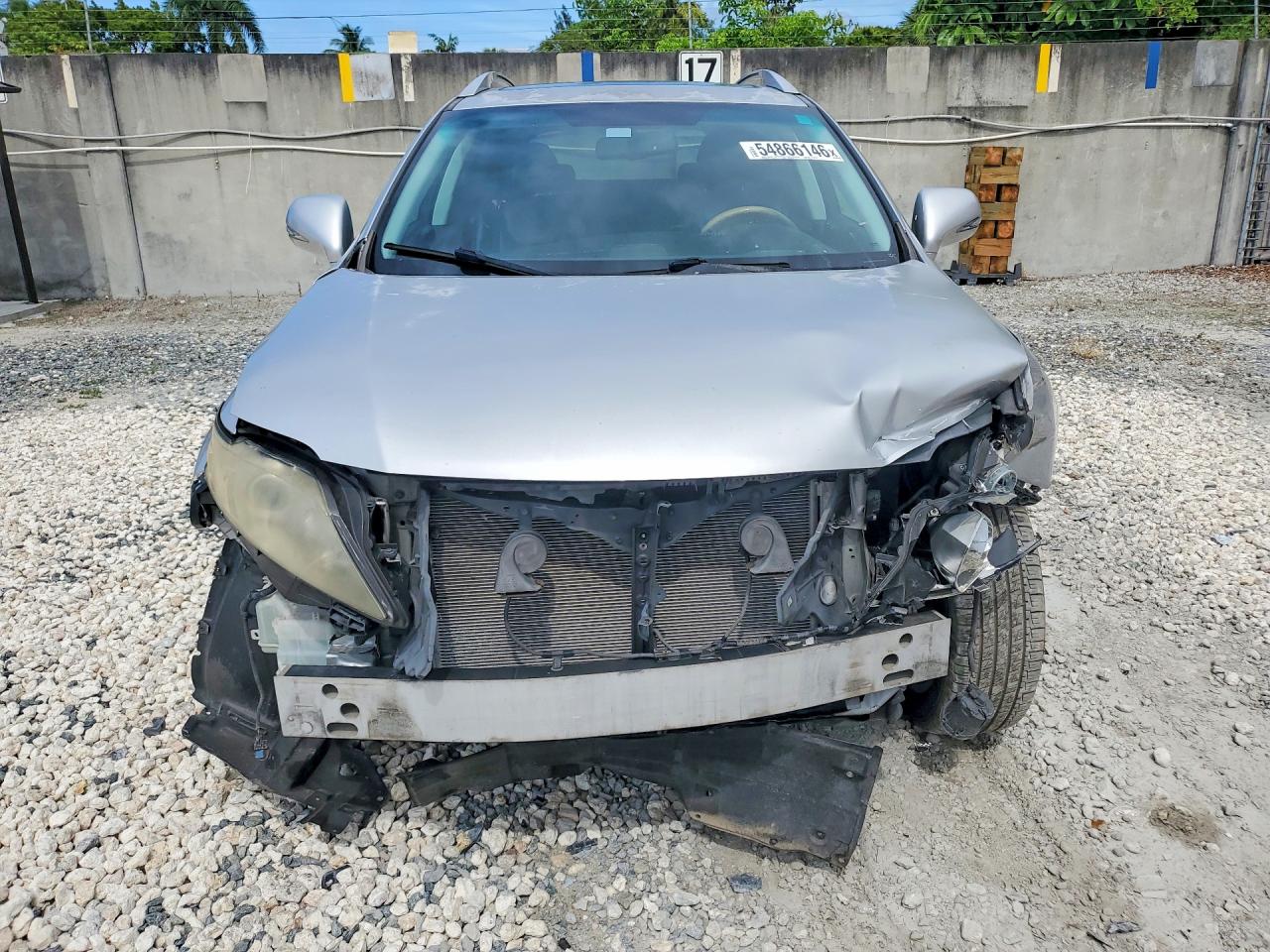 2010 Lexus Rx 350 Silver vin: 2T2ZK1BAXAC003164