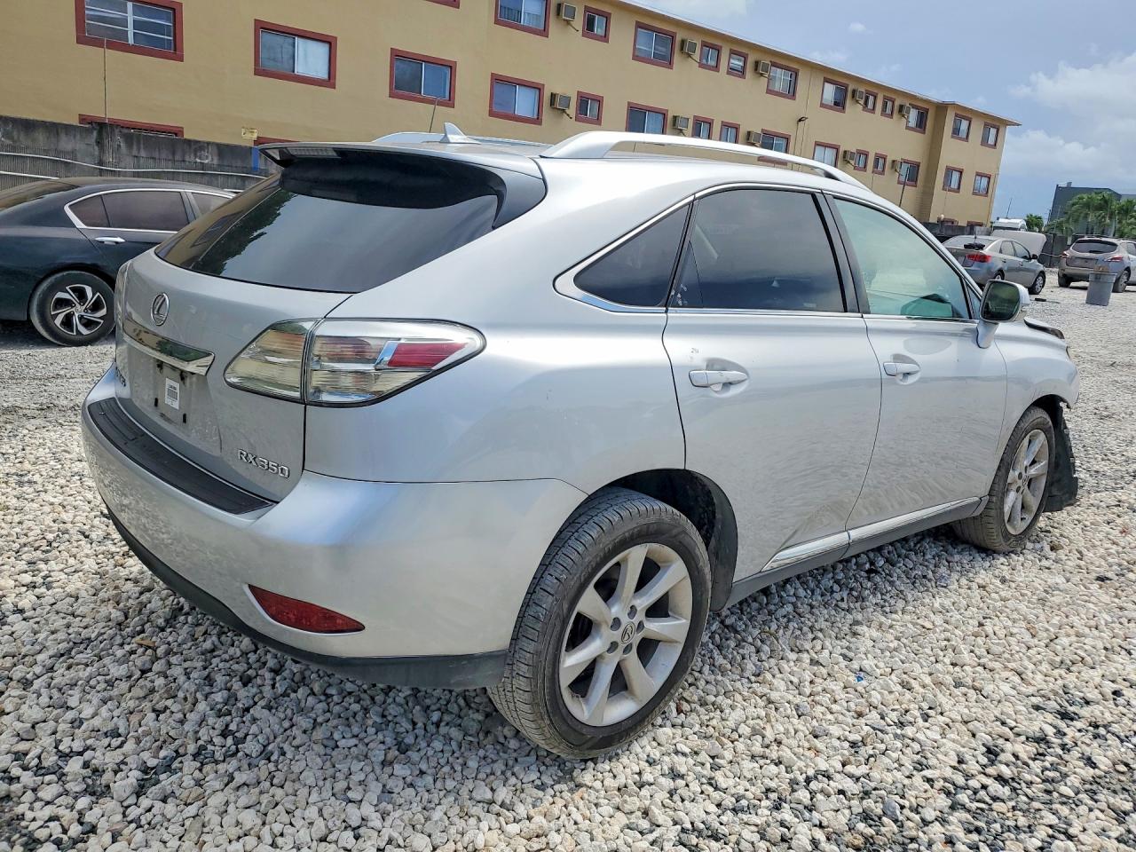 2010 Lexus Rx 350 Silver vin: 2T2ZK1BAXAC003164