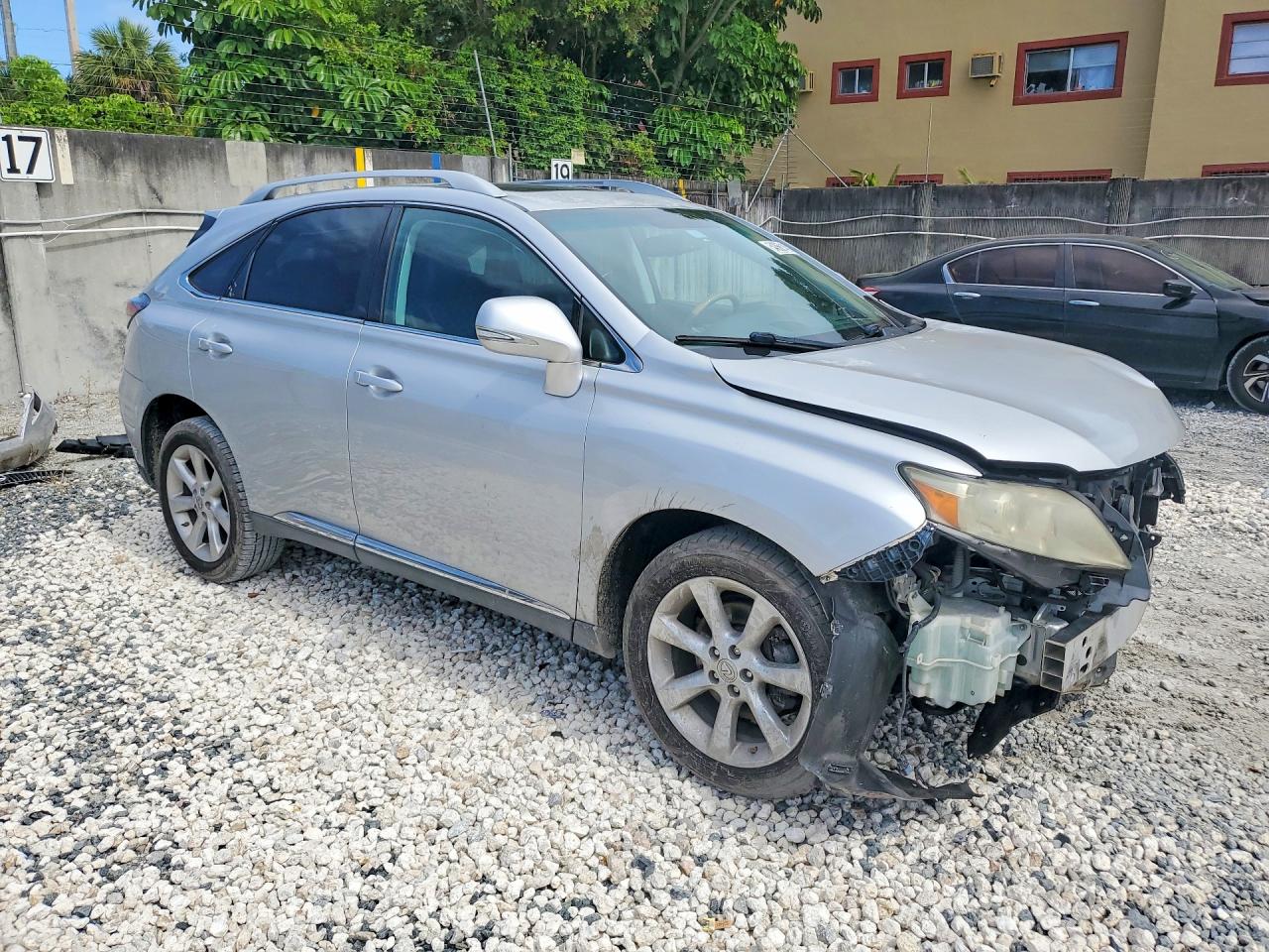2010 Lexus Rx 350 Silver vin: 2T2ZK1BAXAC003164