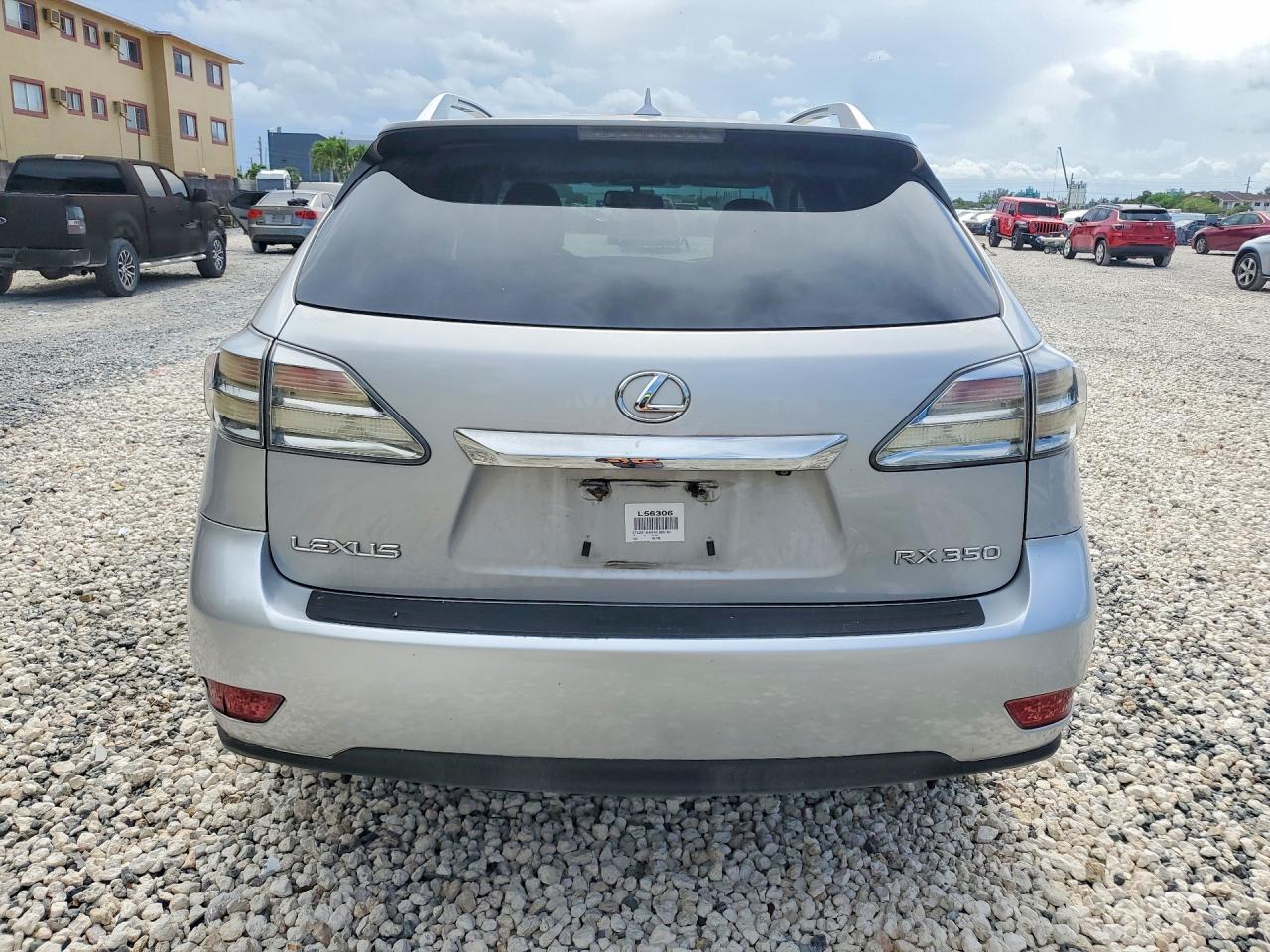 2010 Lexus Rx 350 Silver vin: 2T2ZK1BAXAC003164