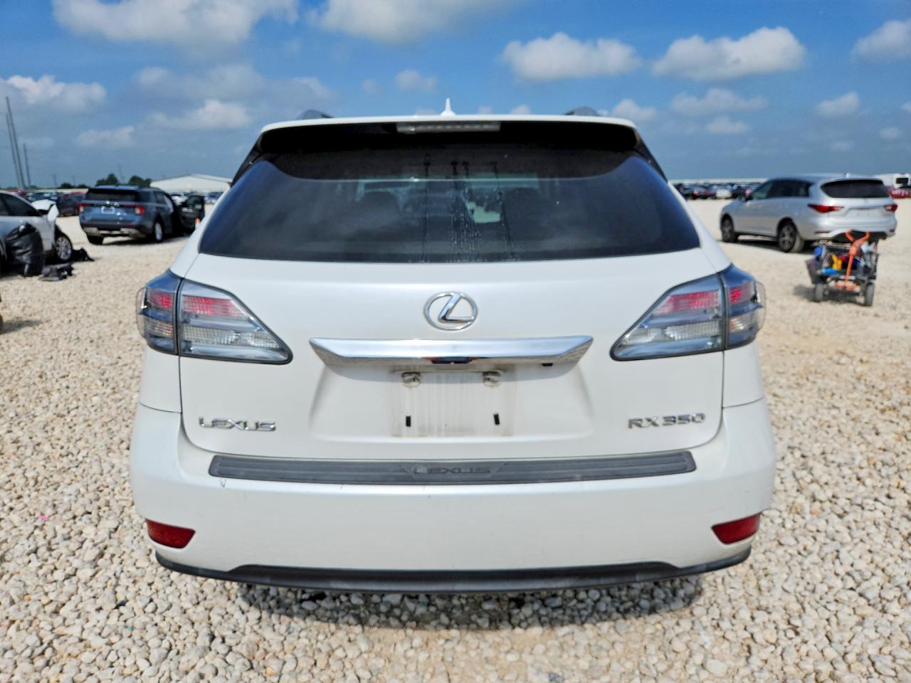 2010 Lexus Rx 350 White vin: 2T2ZK1BAXAC003584