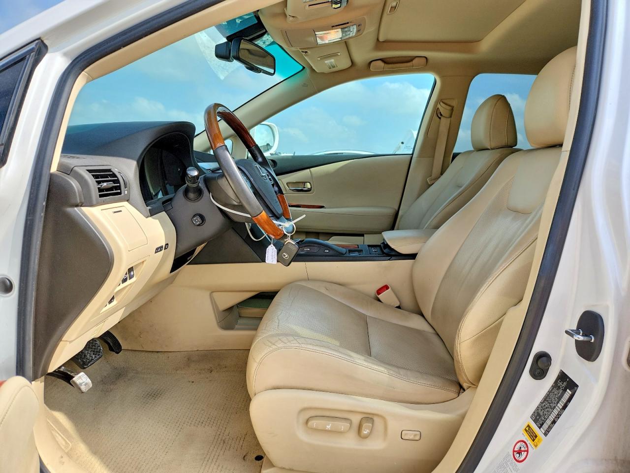 2010 Lexus Rx 350 White vin: 2T2ZK1BAXAC003584