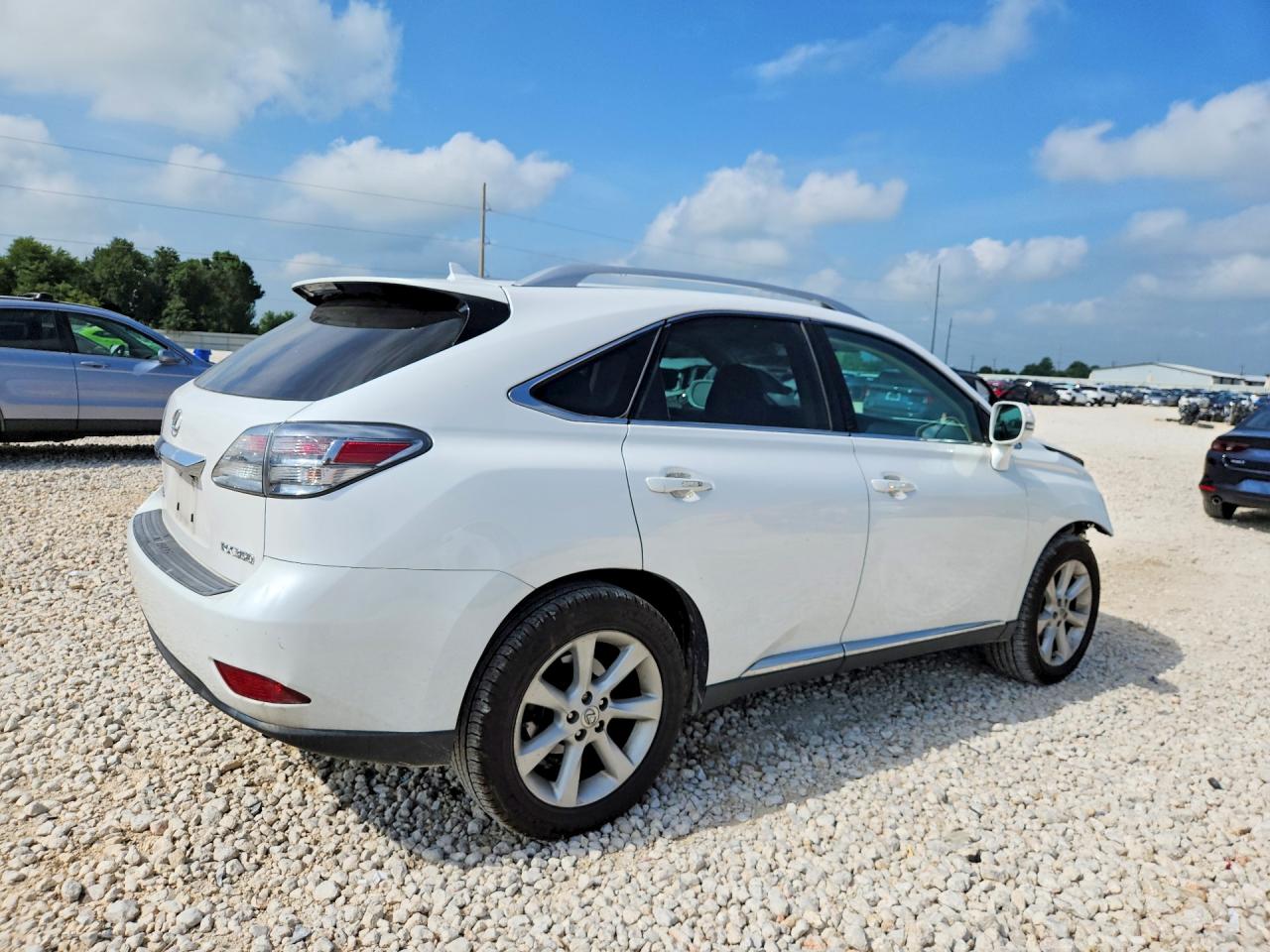 2010 Lexus Rx 350 White vin: 2T2ZK1BAXAC003584