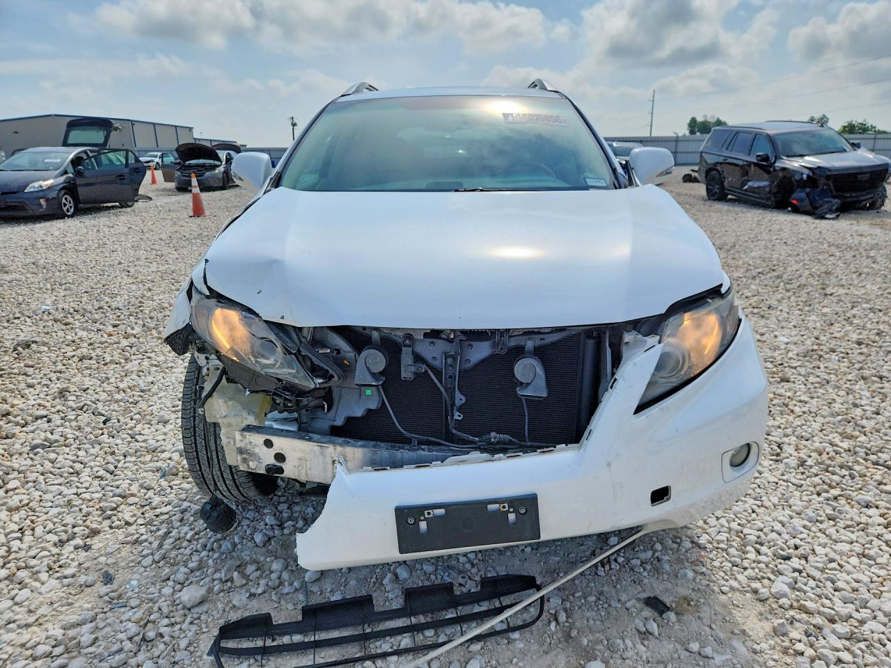 2010 Lexus Rx 350 White vin: 2T2ZK1BAXAC003584