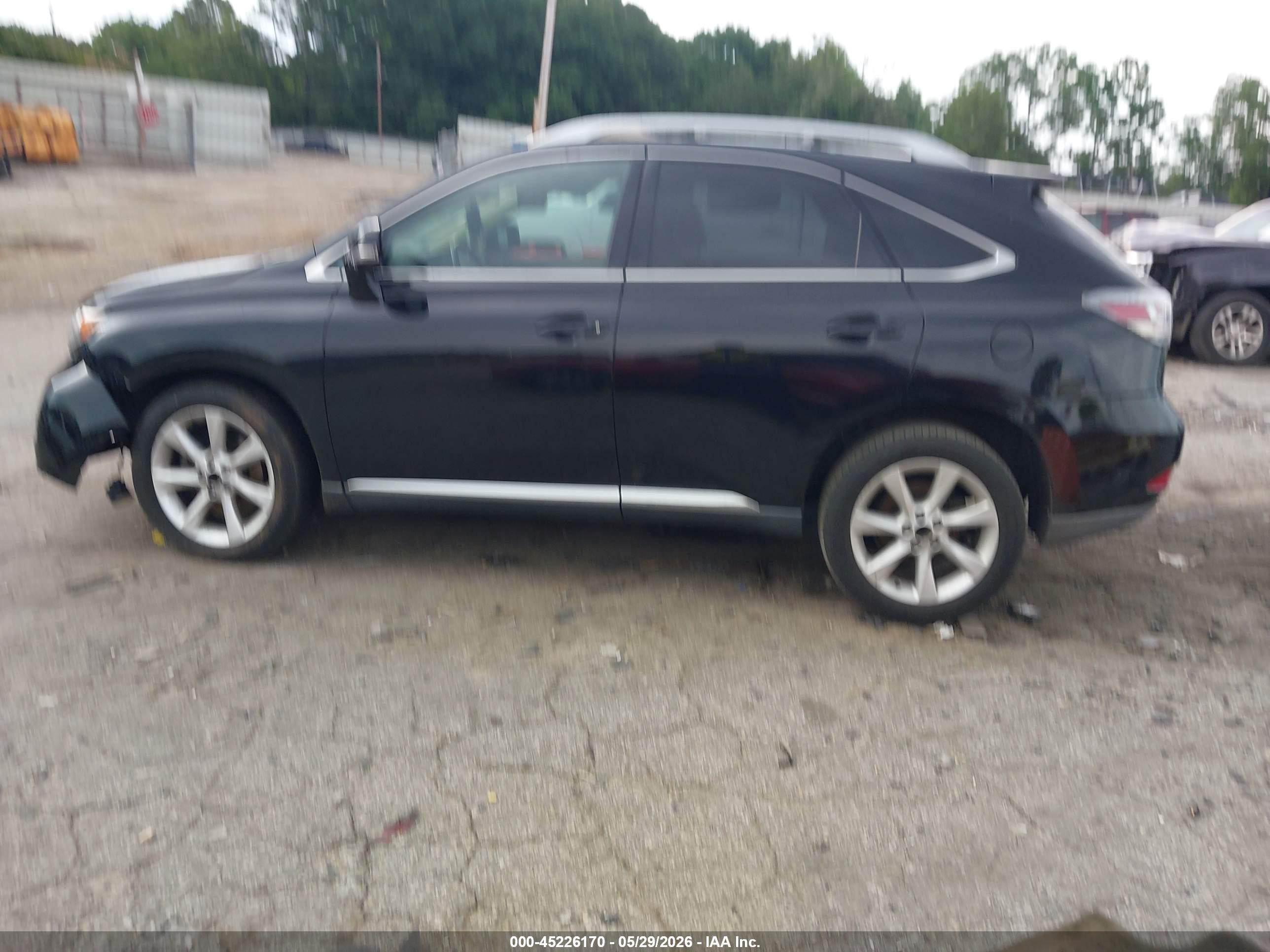 2010 Lexus Rx 350   Black vin: 2T2ZK1BAXAC006226