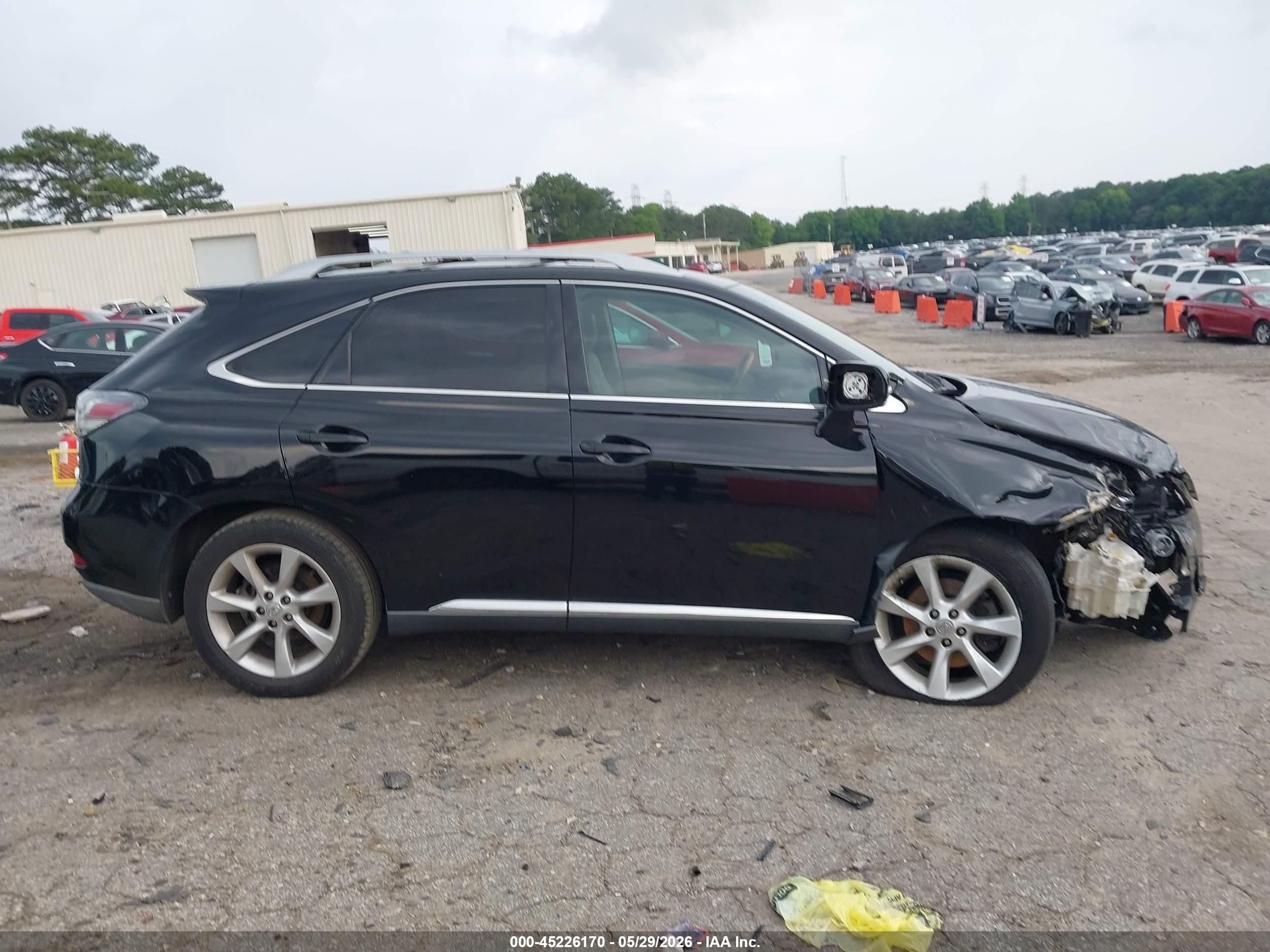 2010 Lexus Rx 350   Black vin: 2T2ZK1BAXAC006226