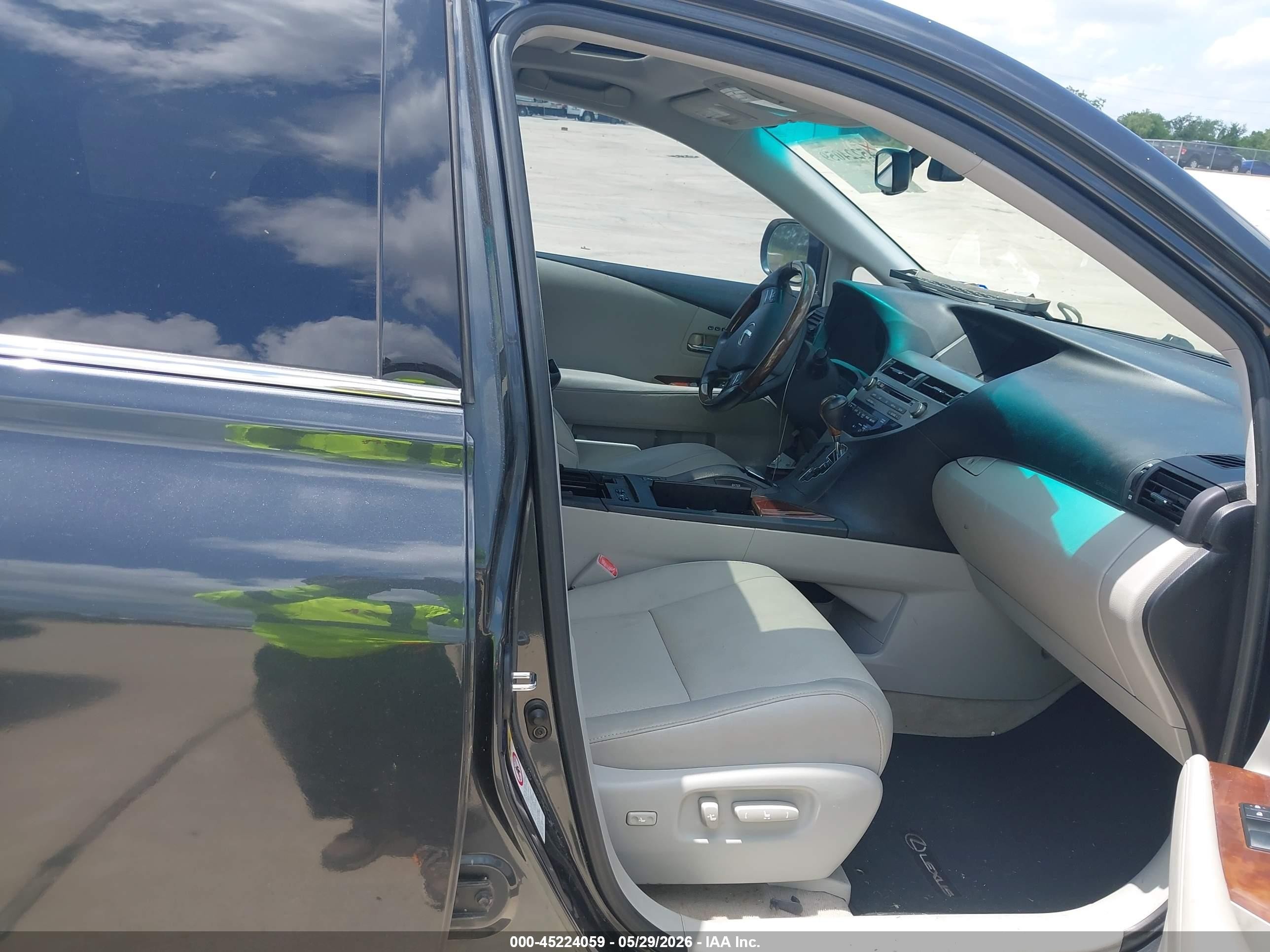 2010 Lexus Rx 350   Black vin: 2T2ZK1BAXAC007036