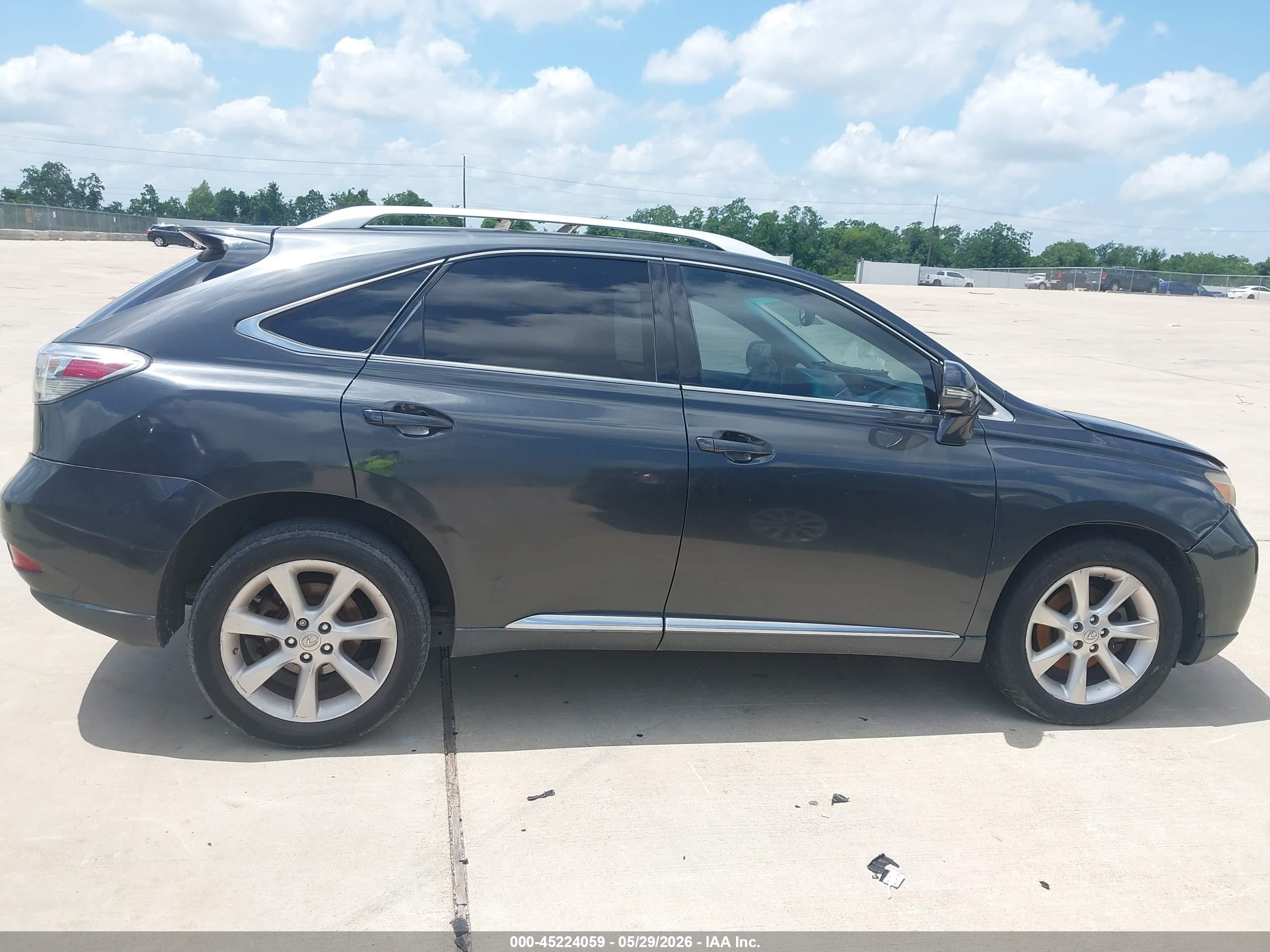 2010 Lexus Rx 350   Black vin: 2T2ZK1BAXAC007036