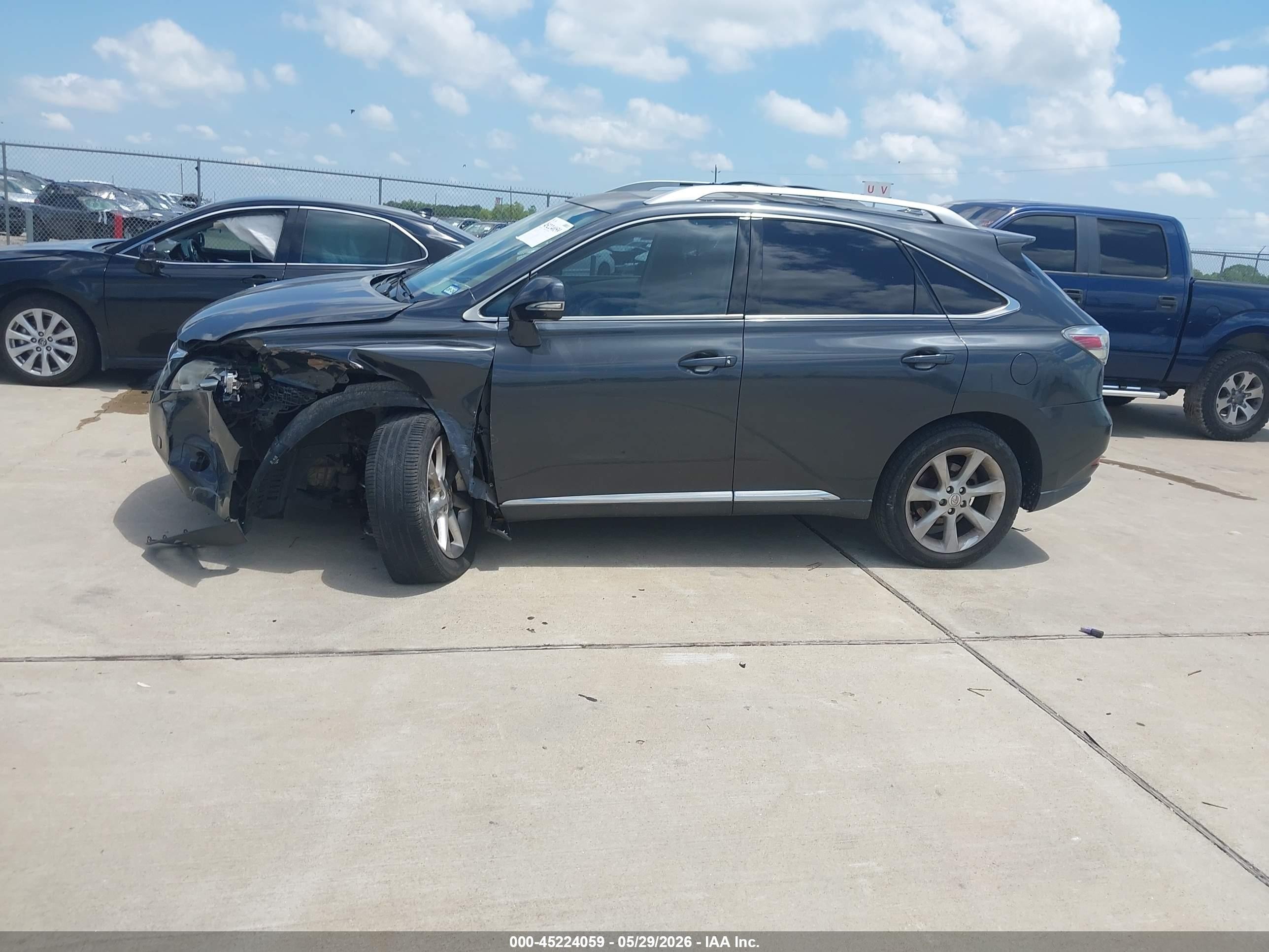 2010 Lexus Rx 350   Black vin: 2T2ZK1BAXAC007036