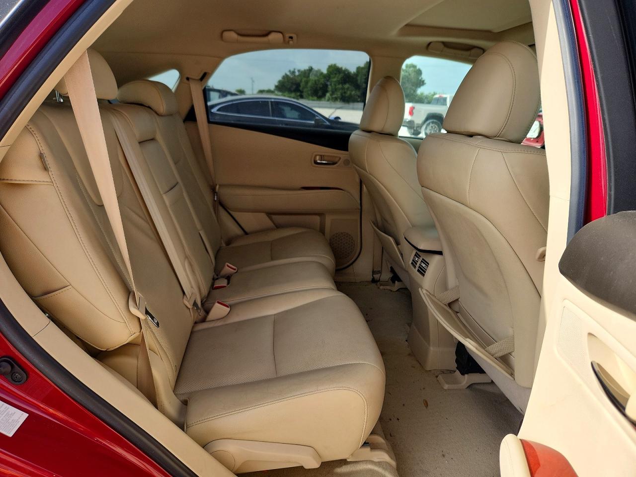 2010 Lexus Rx 350 Red vin: 2T2ZK1BAXAC018313