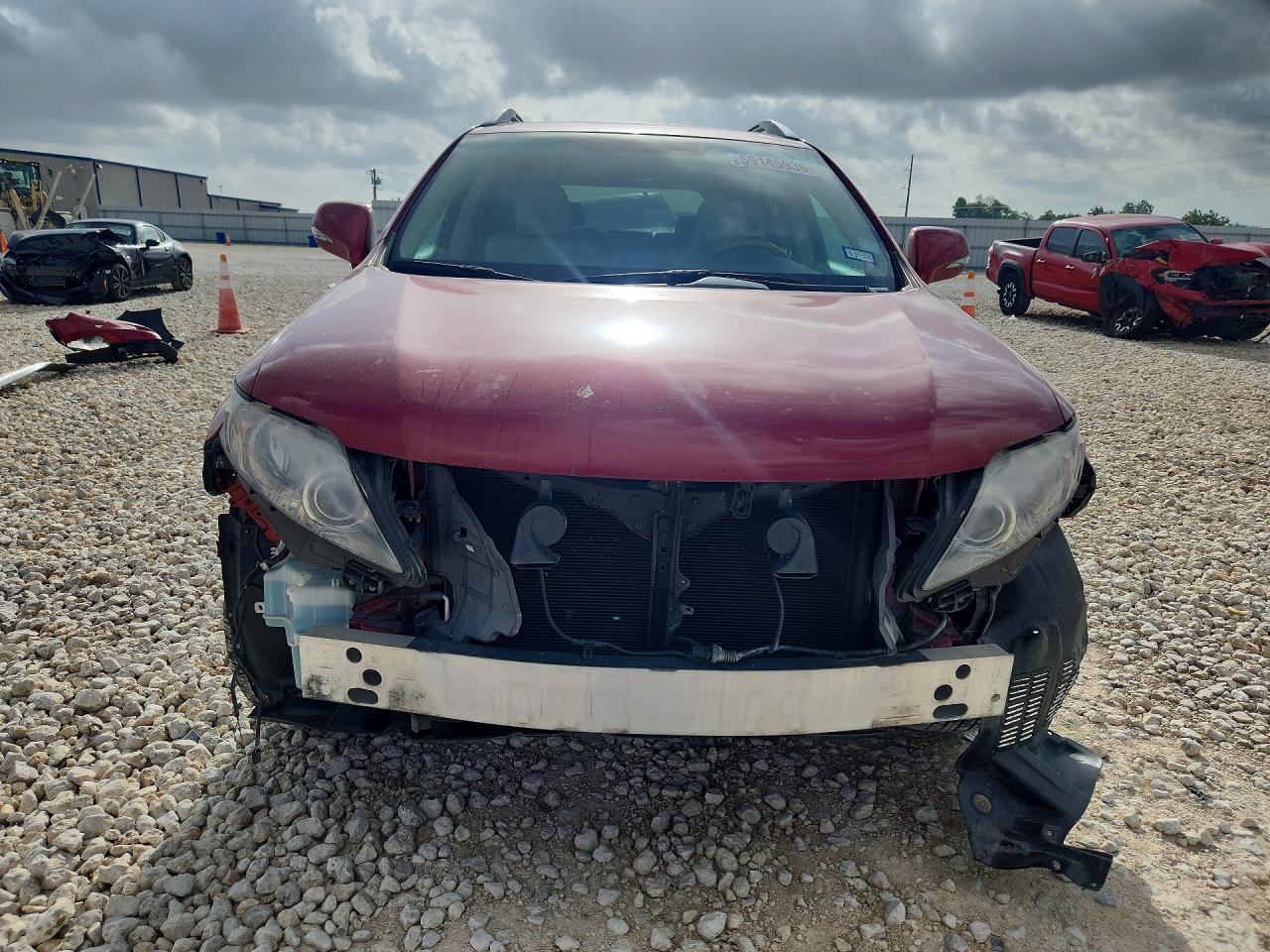 2010 Lexus Rx 350 Red vin: 2T2ZK1BAXAC018313
