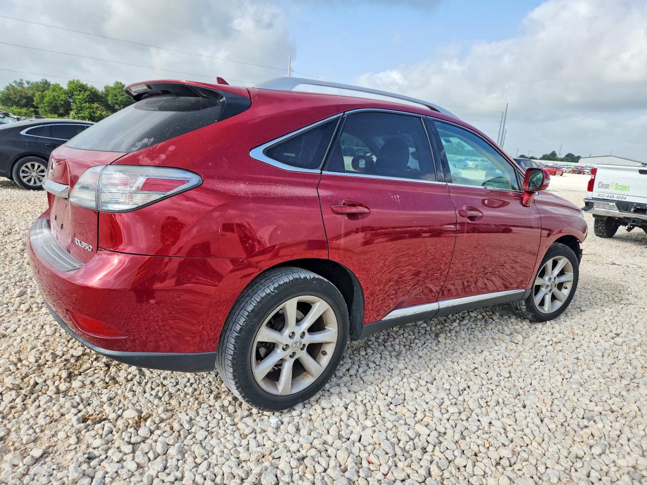 2010 Lexus Rx 350 Red vin: 2T2ZK1BAXAC018313
