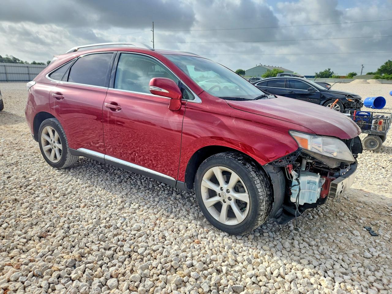 2010 Lexus Rx 350 Red vin: 2T2ZK1BAXAC018313