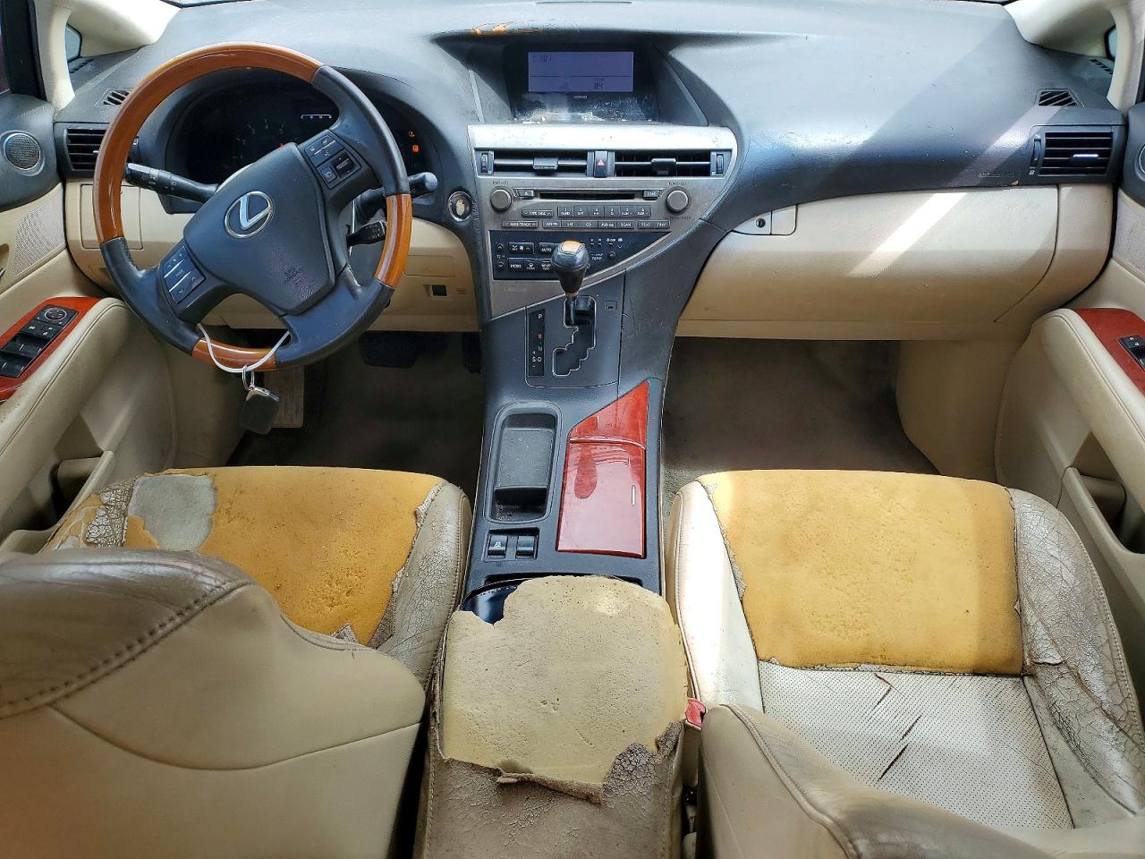2010 Lexus Rx 350 Base Red vin: 2T2ZK1BAXAC029716
