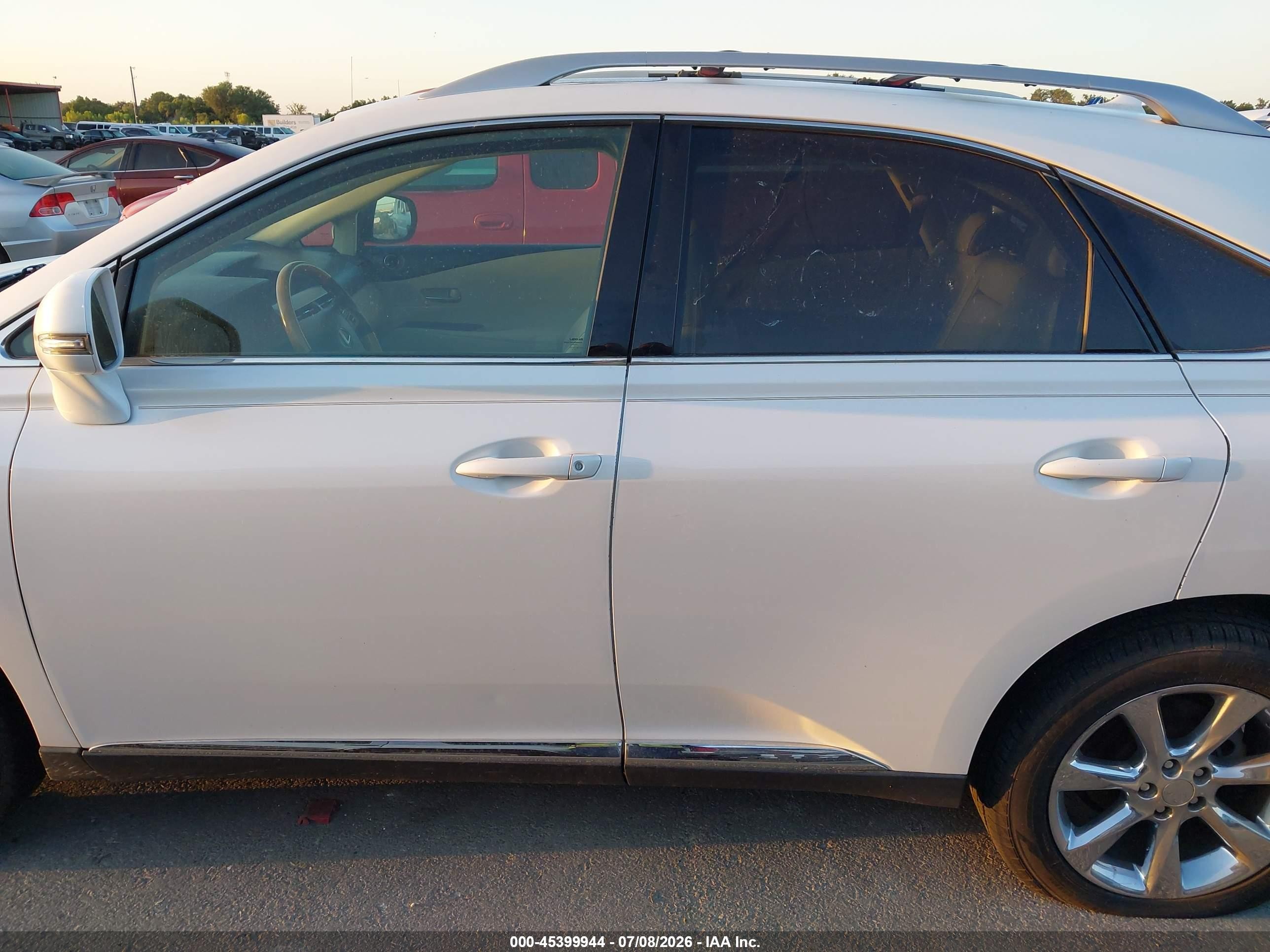 2010 Lexus Rx 350   White vin: 2T2ZK1BAXAC037816