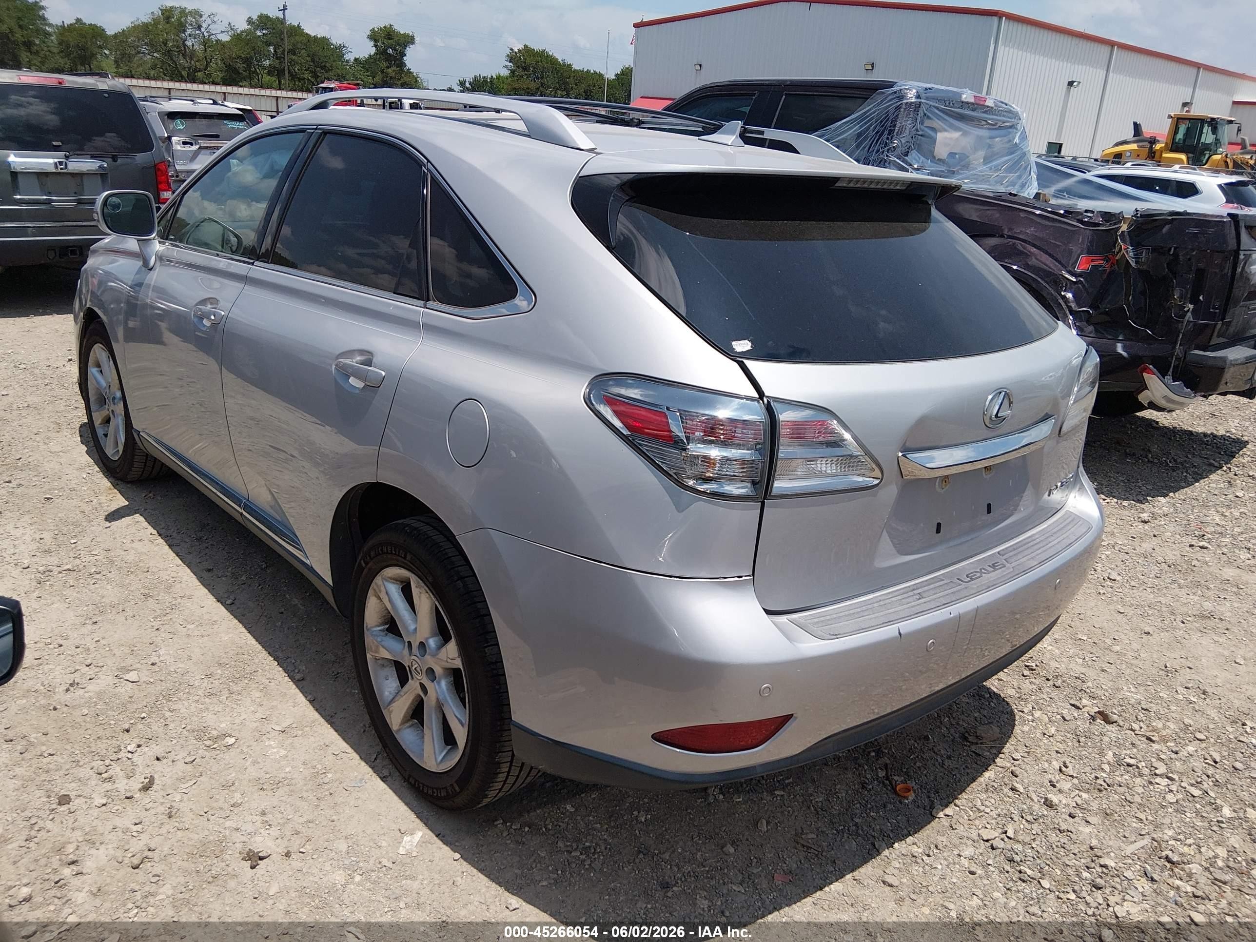 2011 Lexus Rx 350   Silver vin: 2T2ZK1BAXBC046971