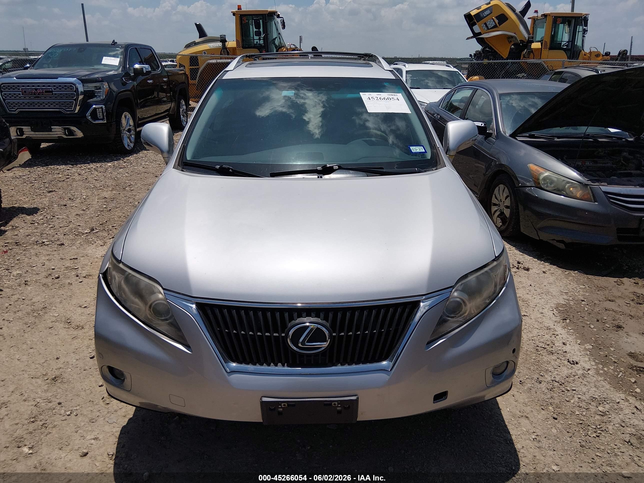 2011 Lexus Rx 350   Silver vin: 2T2ZK1BAXBC046971