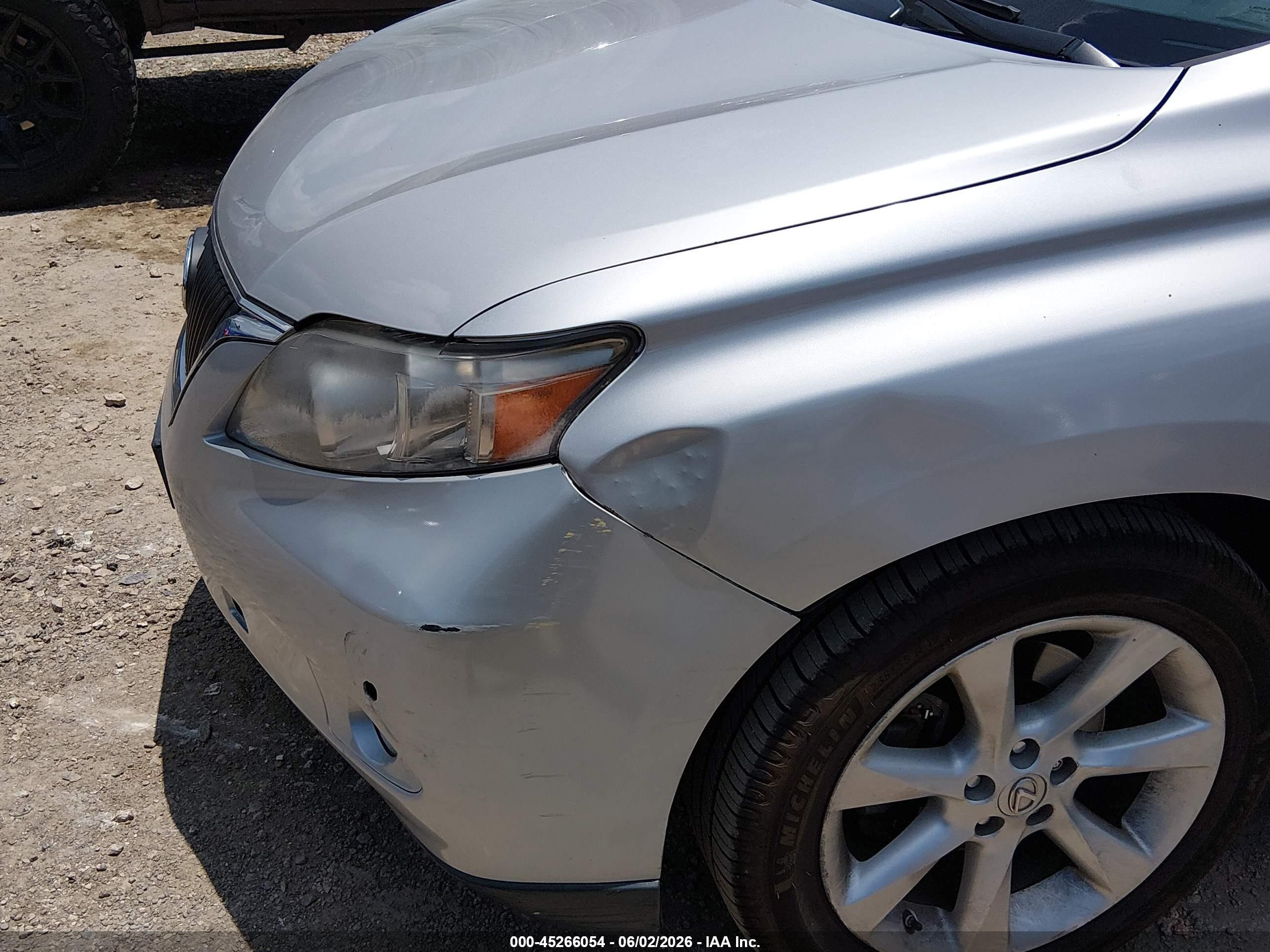 2011 Lexus Rx 350   Silver vin: 2T2ZK1BAXBC046971