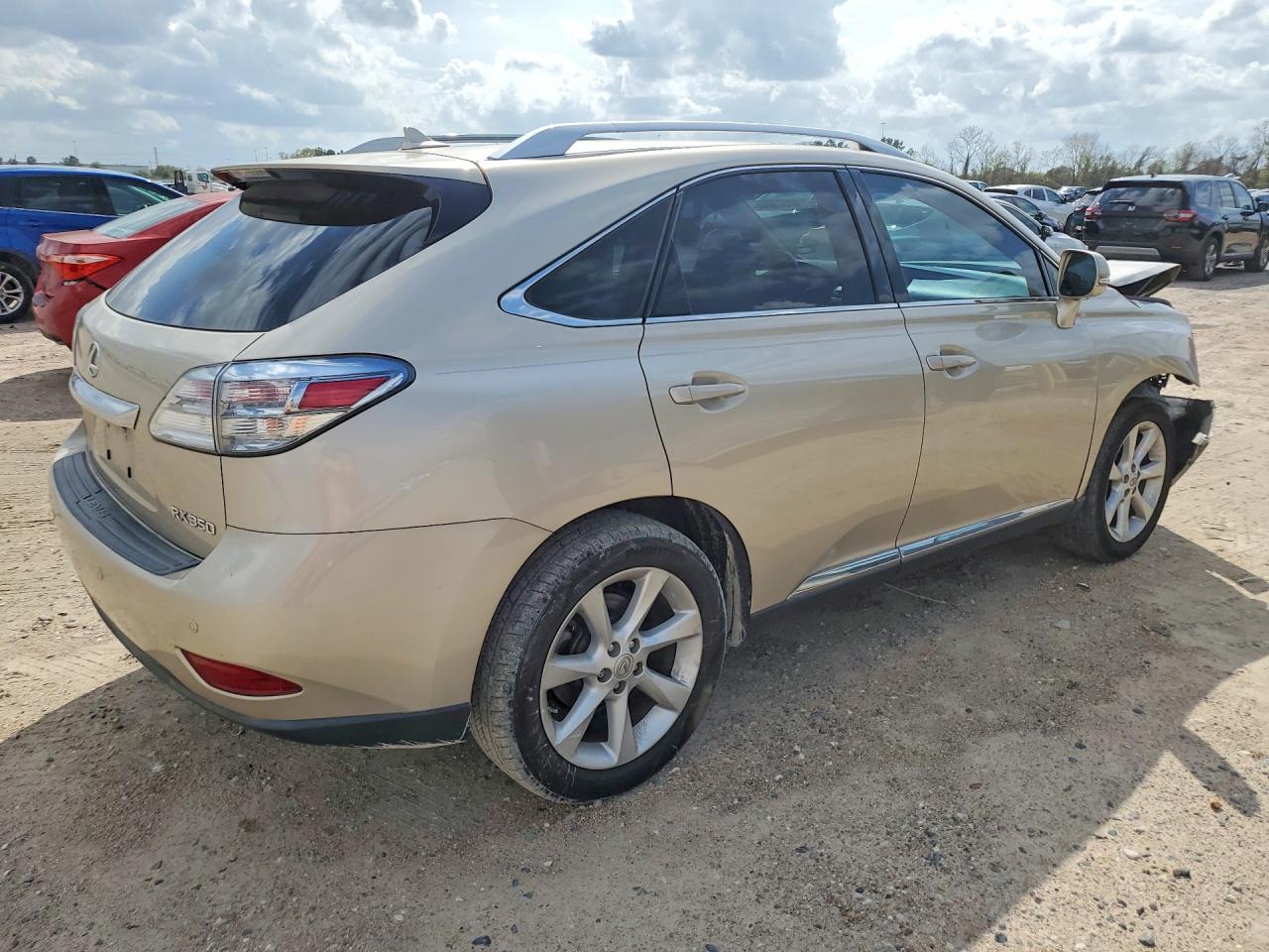 2011 Lexus Rx 350 Base Бежевый vin: 2T2ZK1BAXBC052611