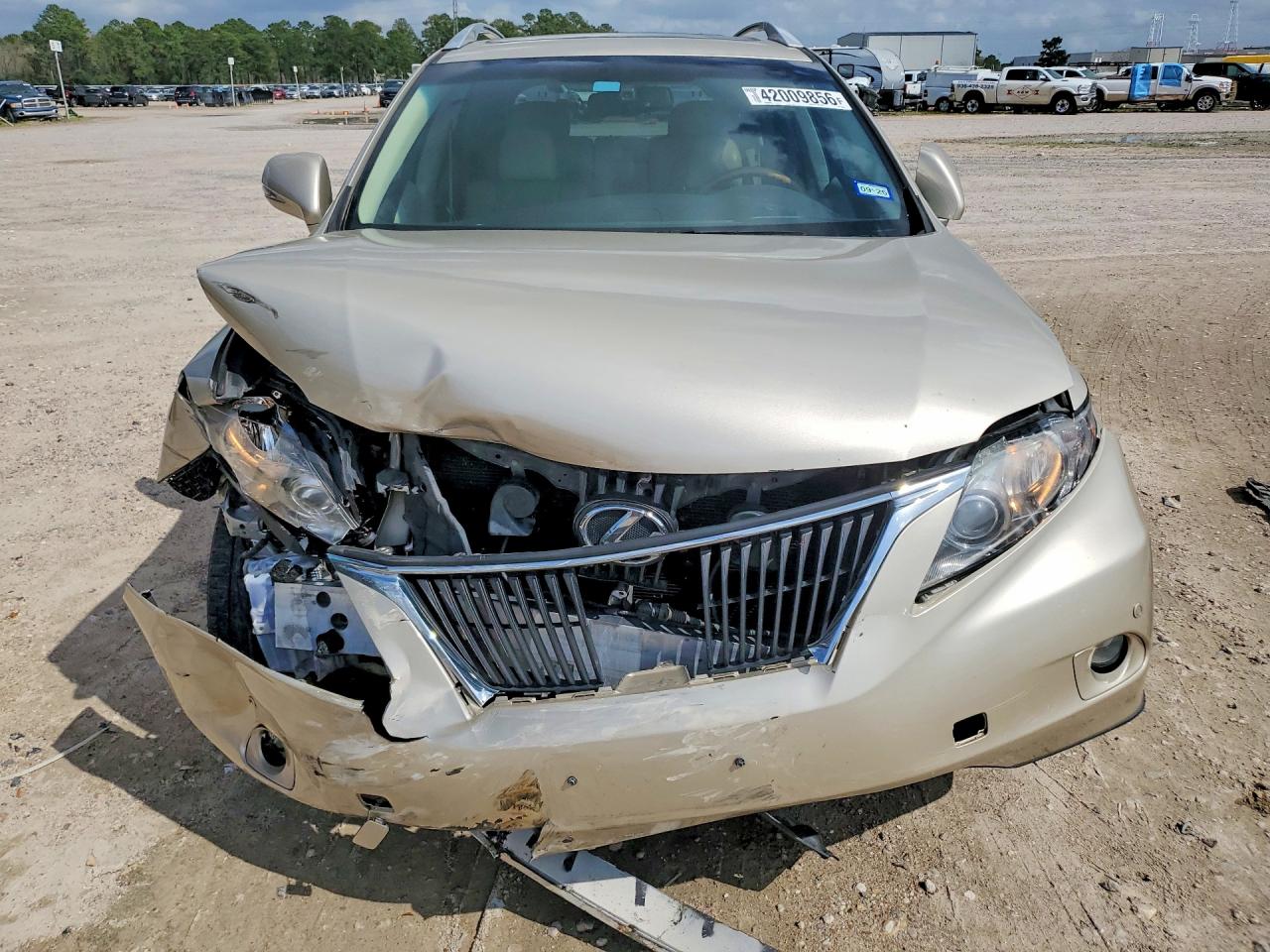 2011 Lexus Rx 350 Base Бежевый vin: 2T2ZK1BAXBC052611