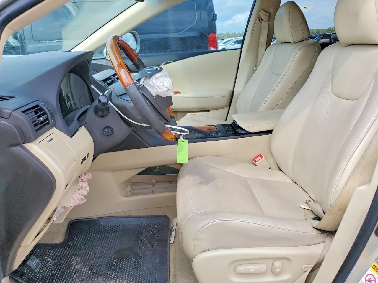 2011 Lexus Rx 350 Base Бежевый vin: 2T2ZK1BAXBC052611