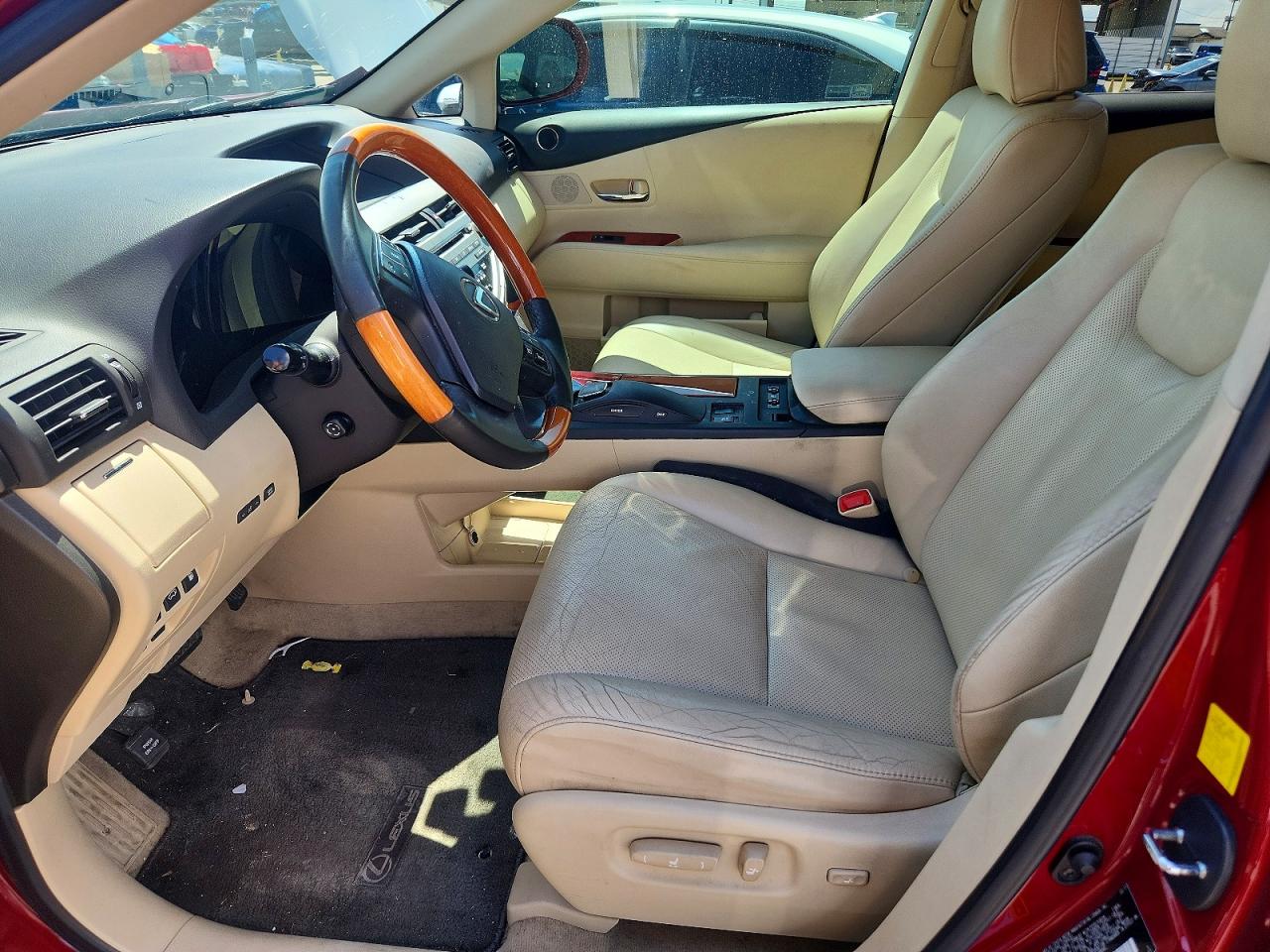 2011 Lexus Rx 350 Burgundy vin: 2T2ZK1BAXBC054861
