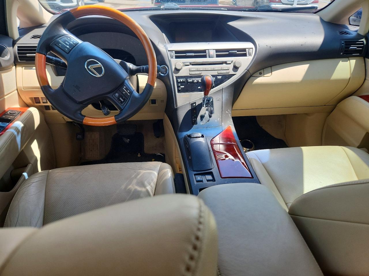 2011 Lexus Rx 350 Burgundy vin: 2T2ZK1BAXBC054861