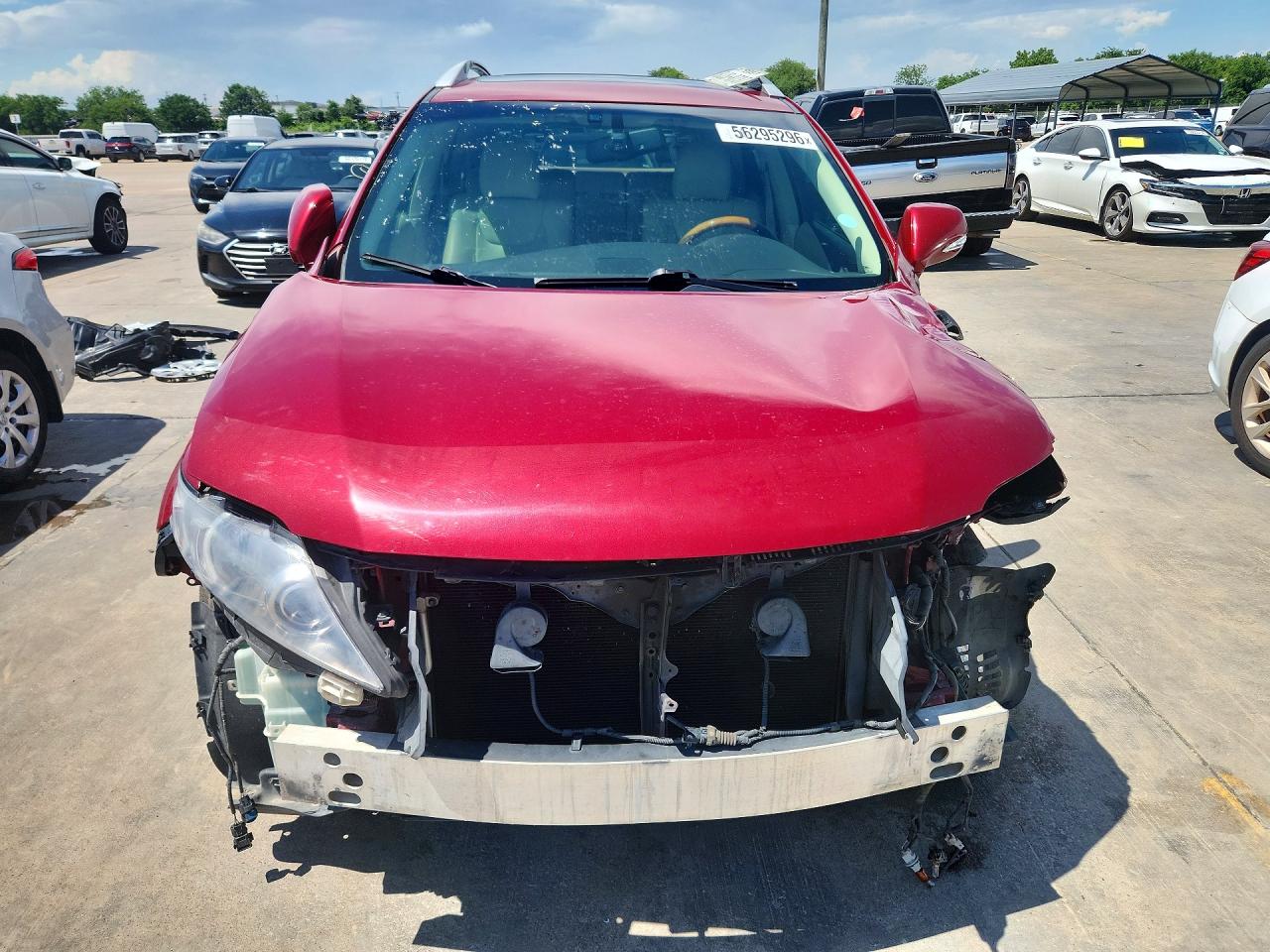 2011 Lexus Rx 350 Burgundy vin: 2T2ZK1BAXBC054861