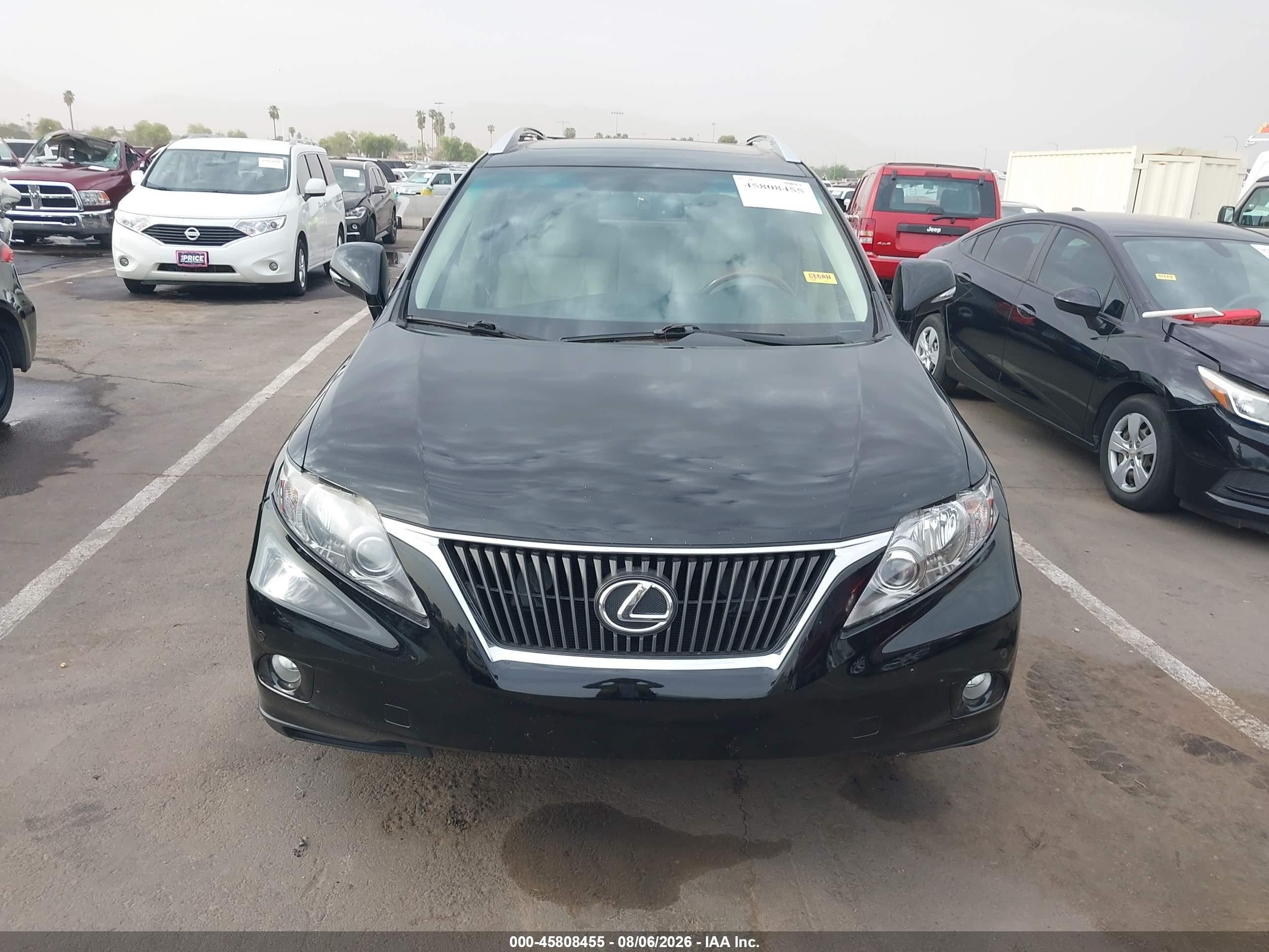 2011 Lexus Rx 350 Black vin: 2T2ZK1BAXBC061356