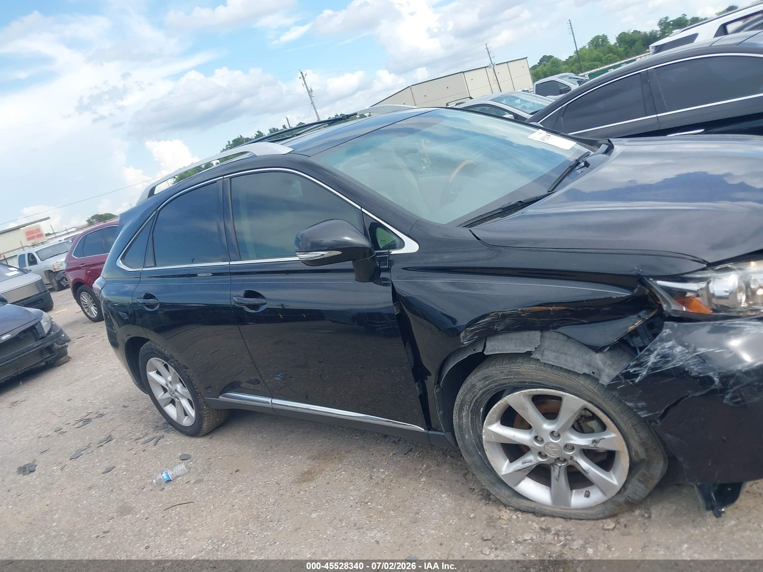 2012 Lexus Rx 350   Black vin: 2T2ZK1BAXCC069510