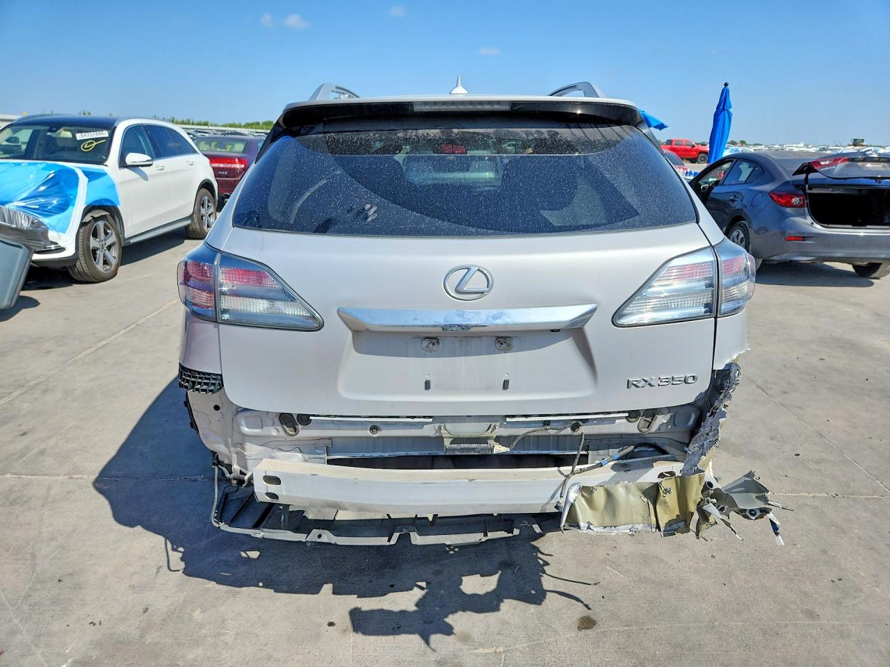 2012 Lexus Rx 350 Silver vin: 2T2ZK1BAXCC079292